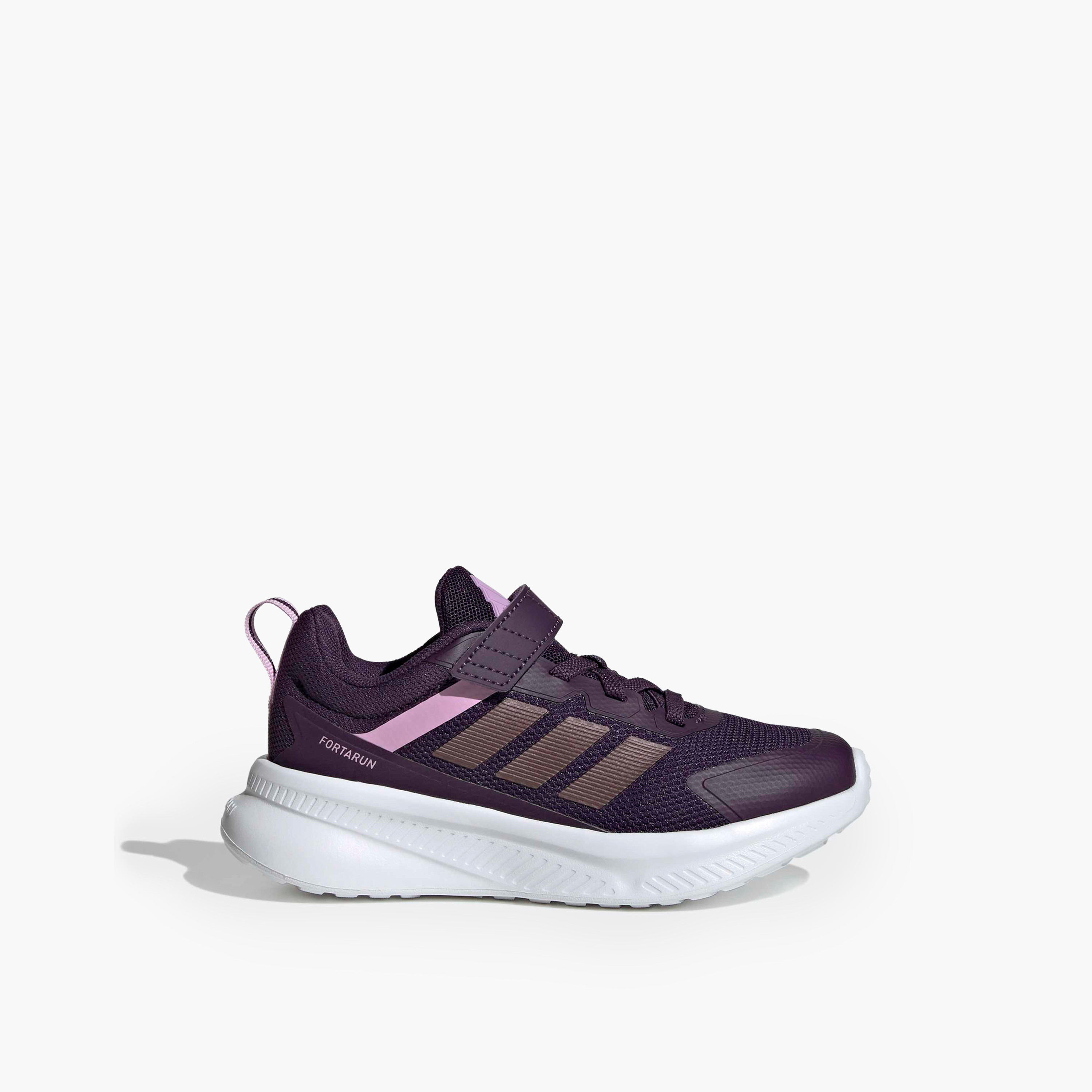 Adidas Girls FortaRun 4.0 EL C Hook and Loop Running Shoes-girls-shoes-sports-image-2