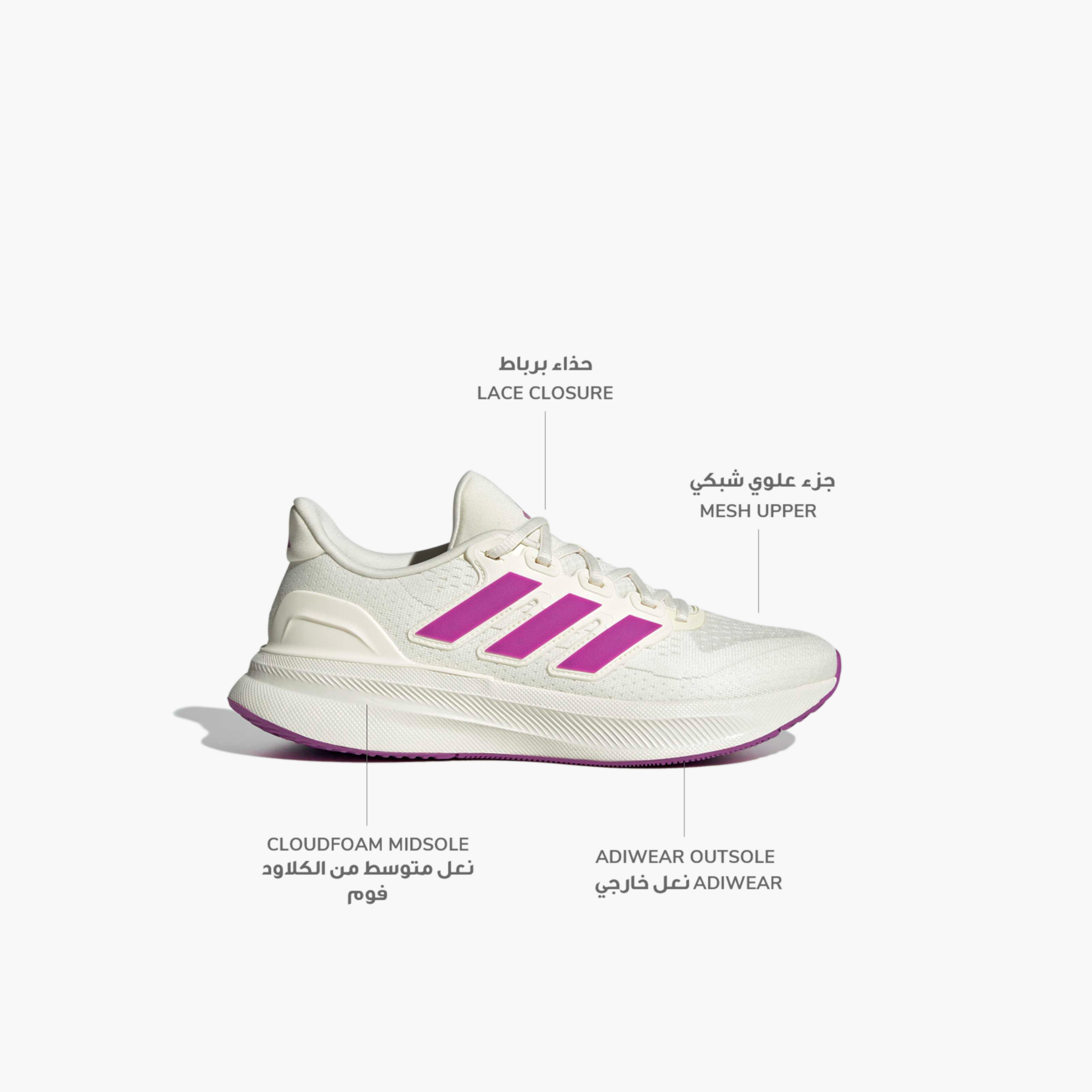 Adidas Women Ultrarun 5 Lace-Up Running Shoes-sports-women-shoes-image-2