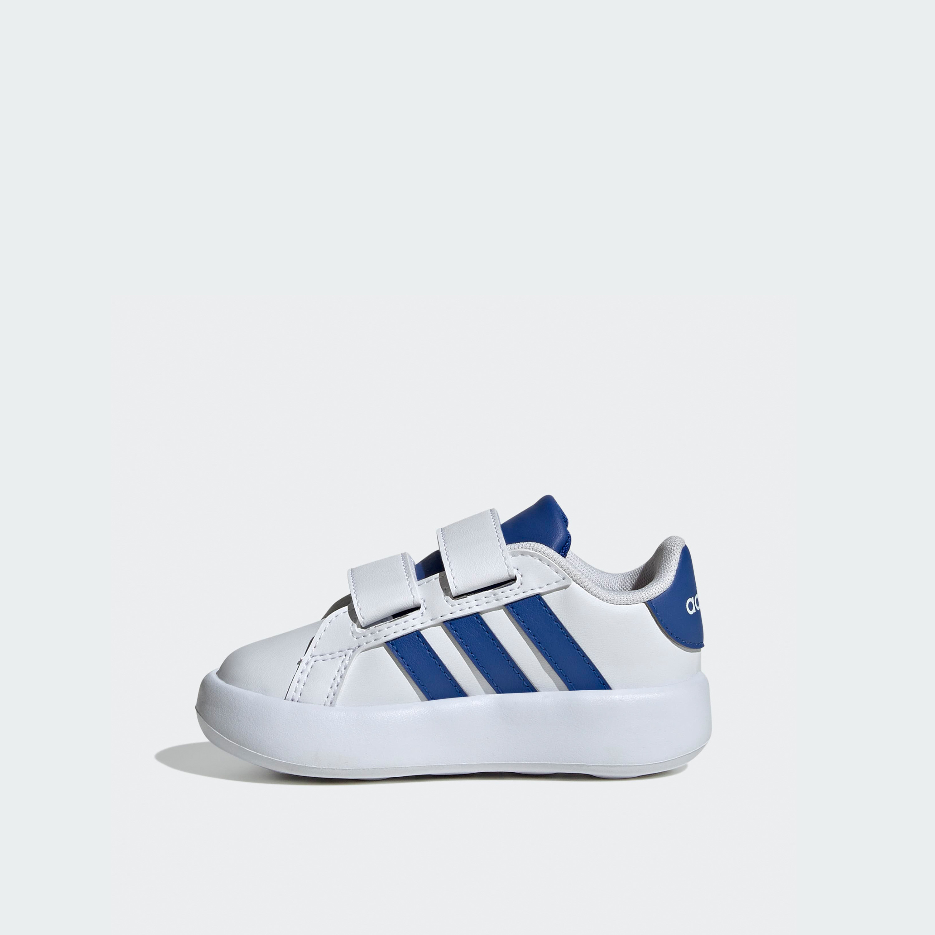 Adidas Kids Grand Court Lifestyle Hook and Loop Sneakers | OE-sports-boys-shoes-image-3