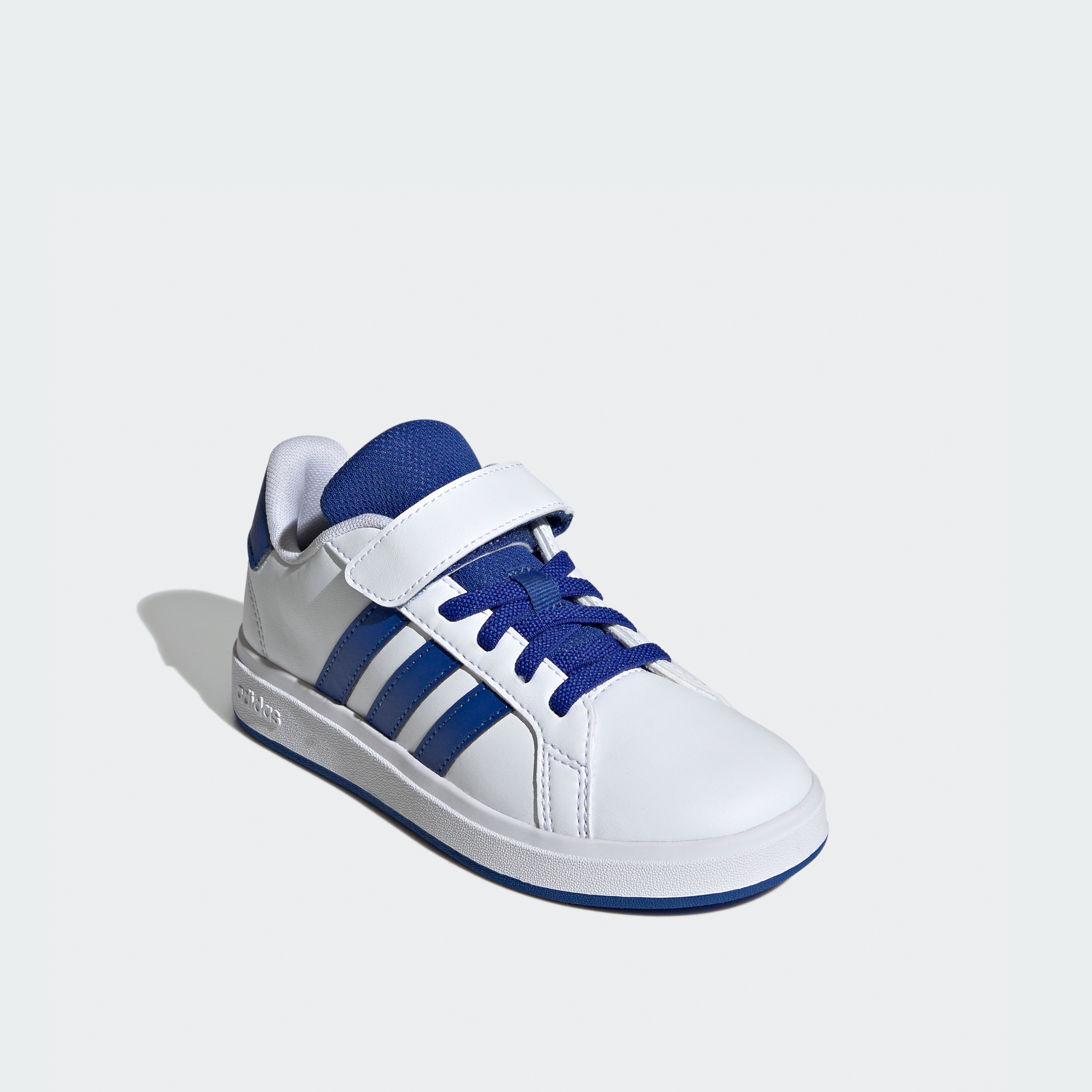 adidas Boys Grand Court 2.0 Hook & Loop Sneakers JQ8000 | OE-sports-boys-shoes-image-1