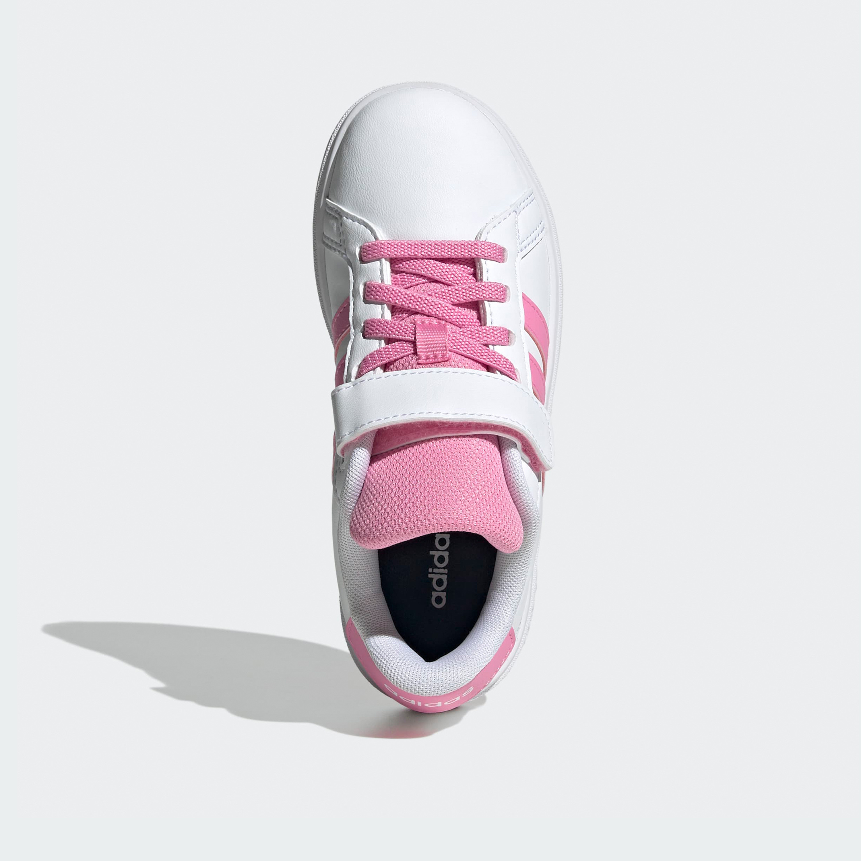 adidas Kids Grand Court 2.0 Hook & Loop Sneakers | OE-girls-shoes-sneakers-image-4