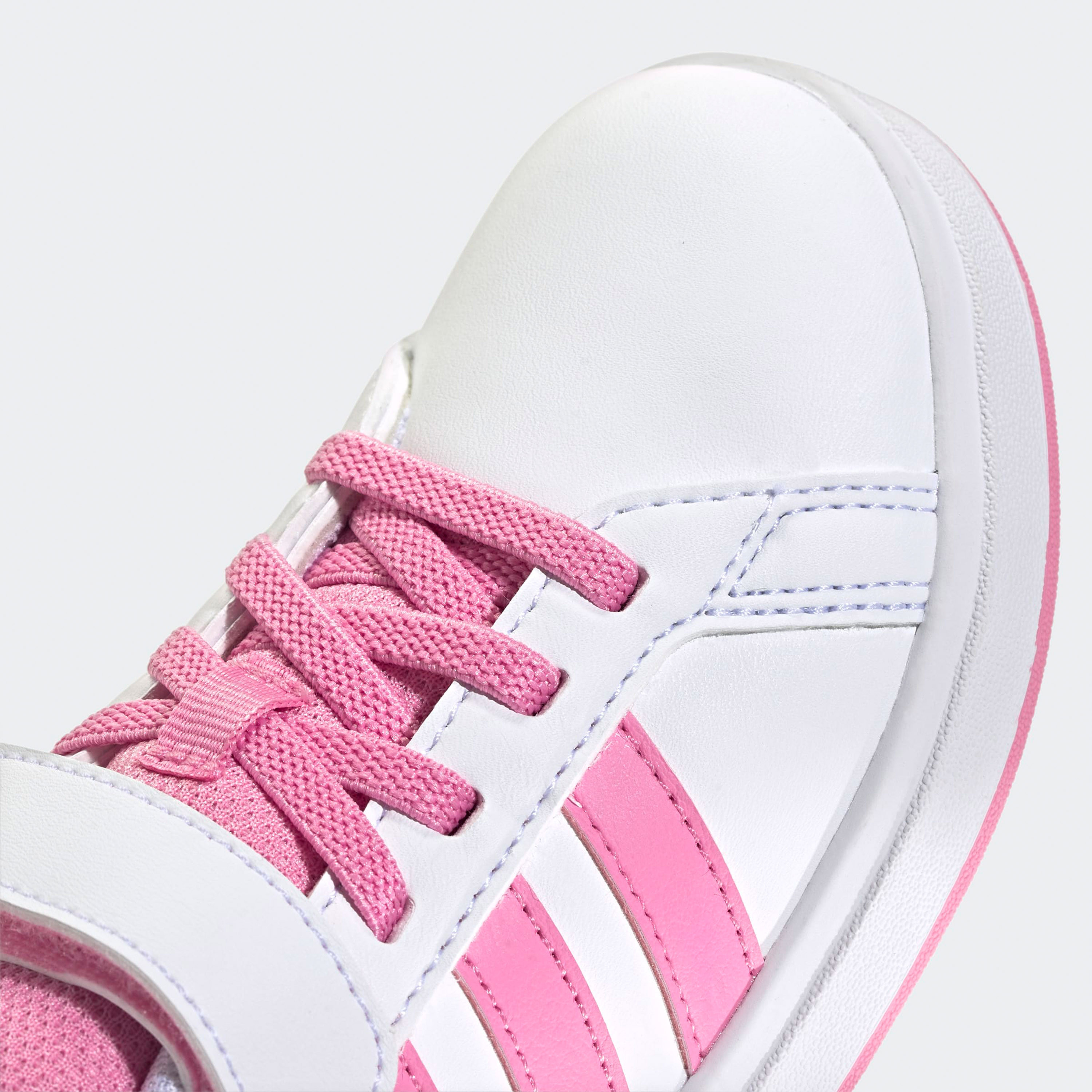 adidas Kids Grand Court 2.0 Hook & Loop Sneakers | OE-girls-shoes-sneakers-image-7