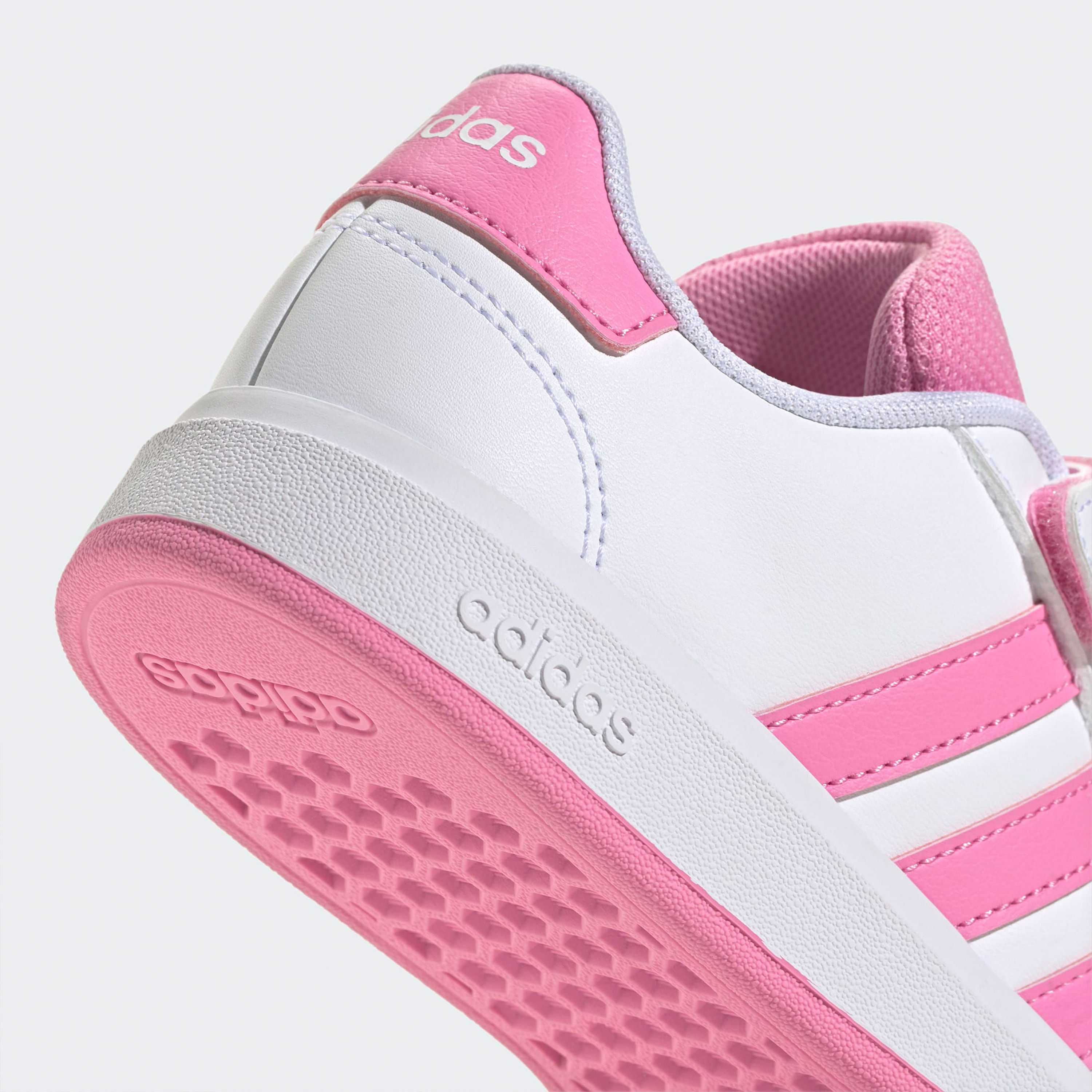 adidas Kids Grand Court 2.0 Hook & Loop Sneakers | OE-girls-shoes-sneakers-image-16