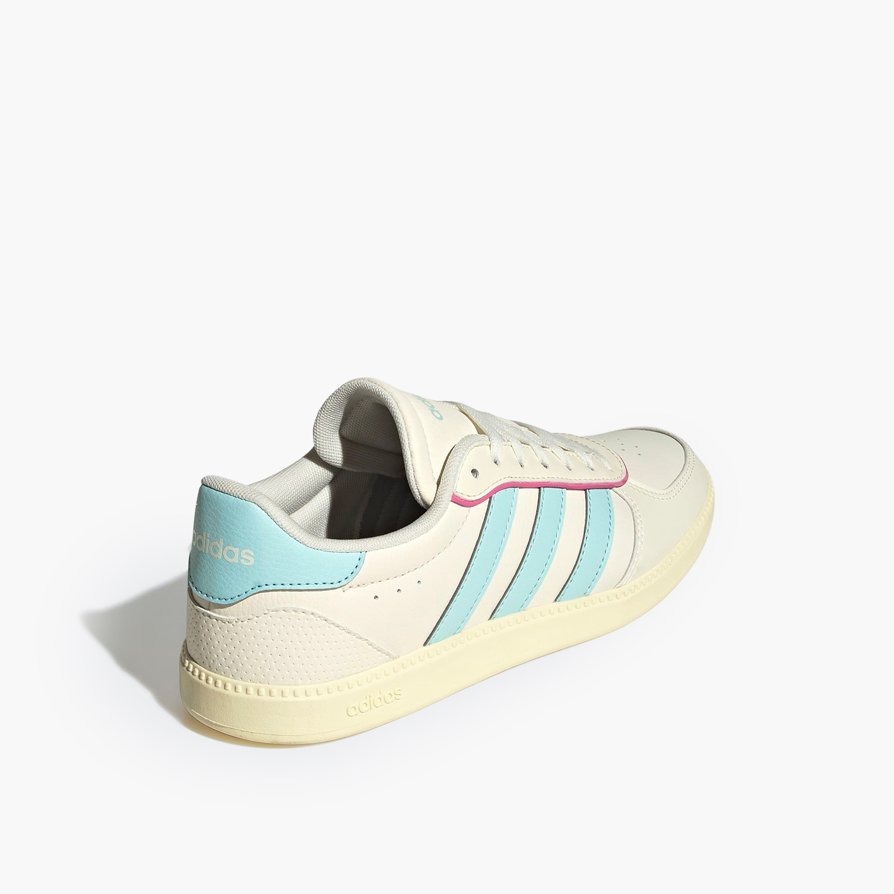 adidas Women BREAKNET SLEEK Perforated Lace-Up Sneakers-women-shoes-sneakers-image-4