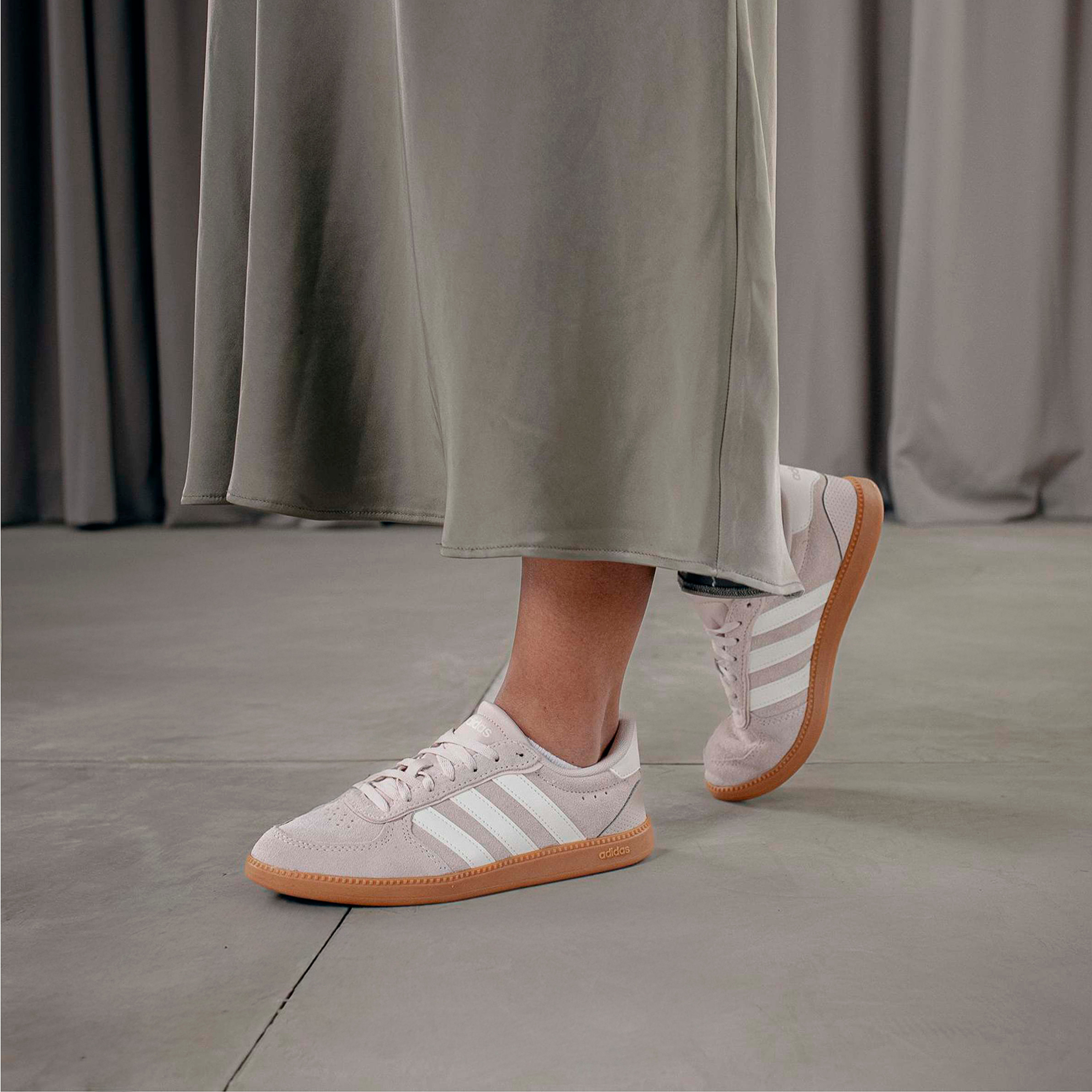 adidas Women BREAKNET SLEEK Perforated Lace-Up Sneakers-women-shoes-sneakers-image-2