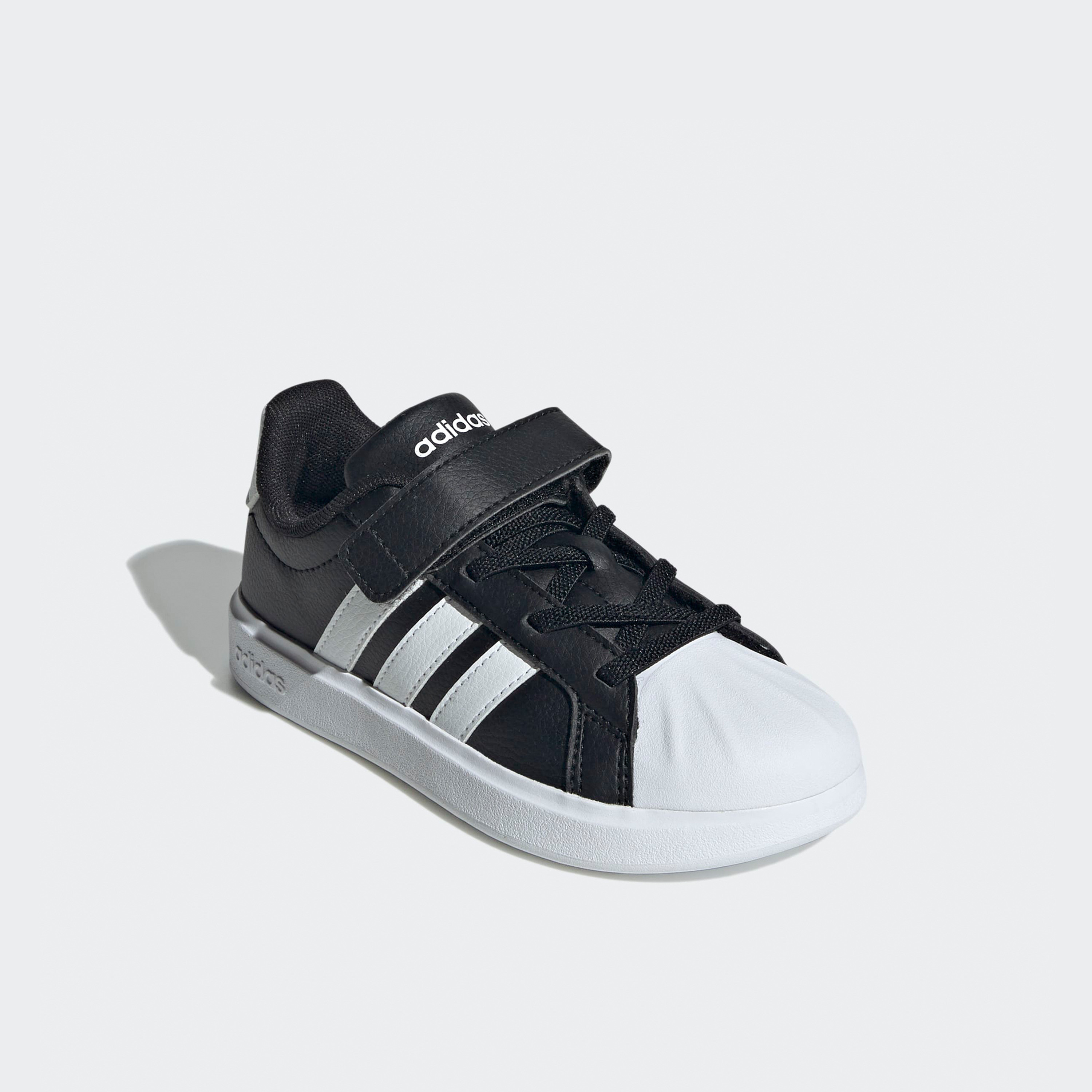 Adidas Boys Streettalk EL Hook & Loop Ankle Sneakers-boys-shoes-sneakers-image-1