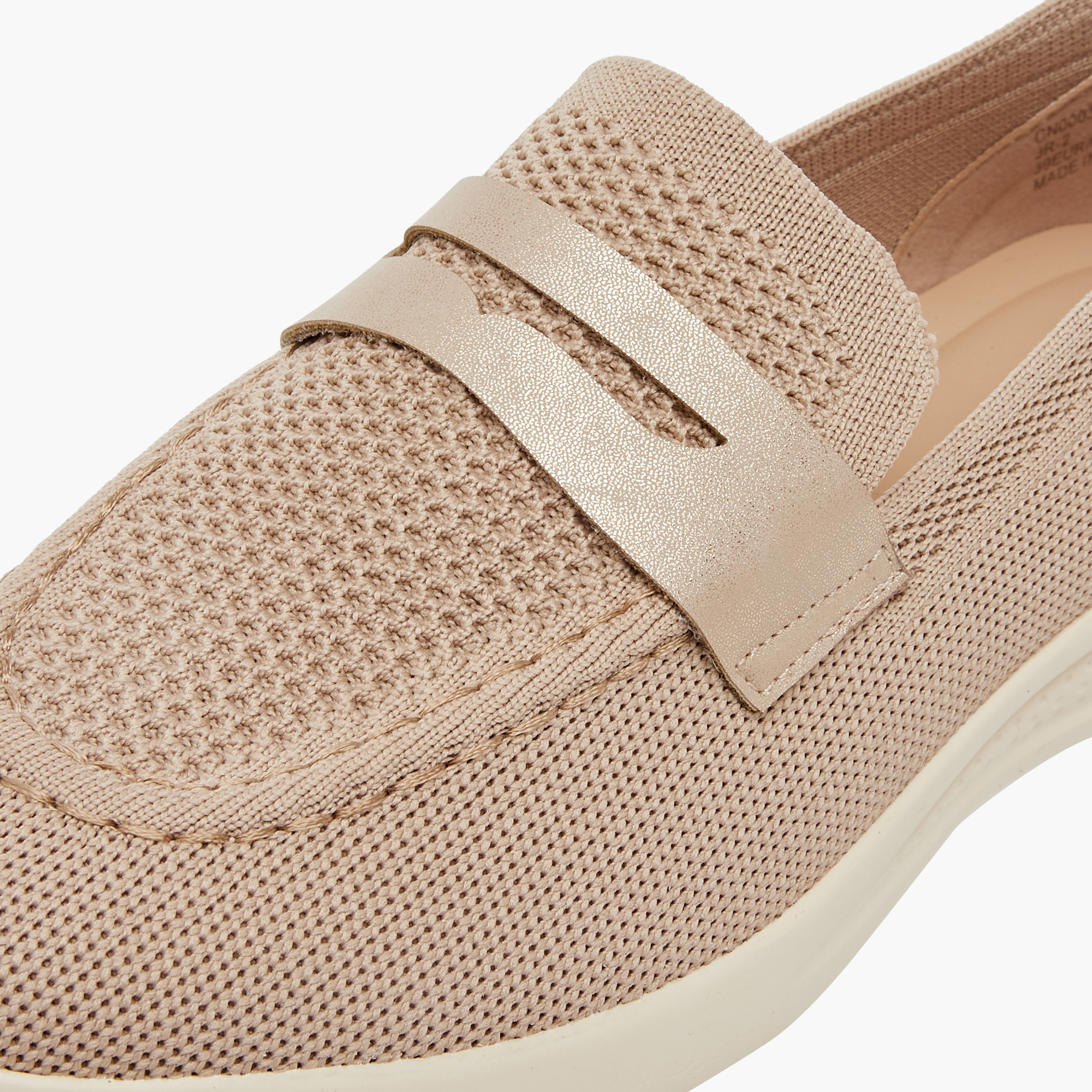 Flora Bella Textured Slip-On Comfort Loafers with Cutout Detail-women-shoes-loafersandmoccasins-image-4