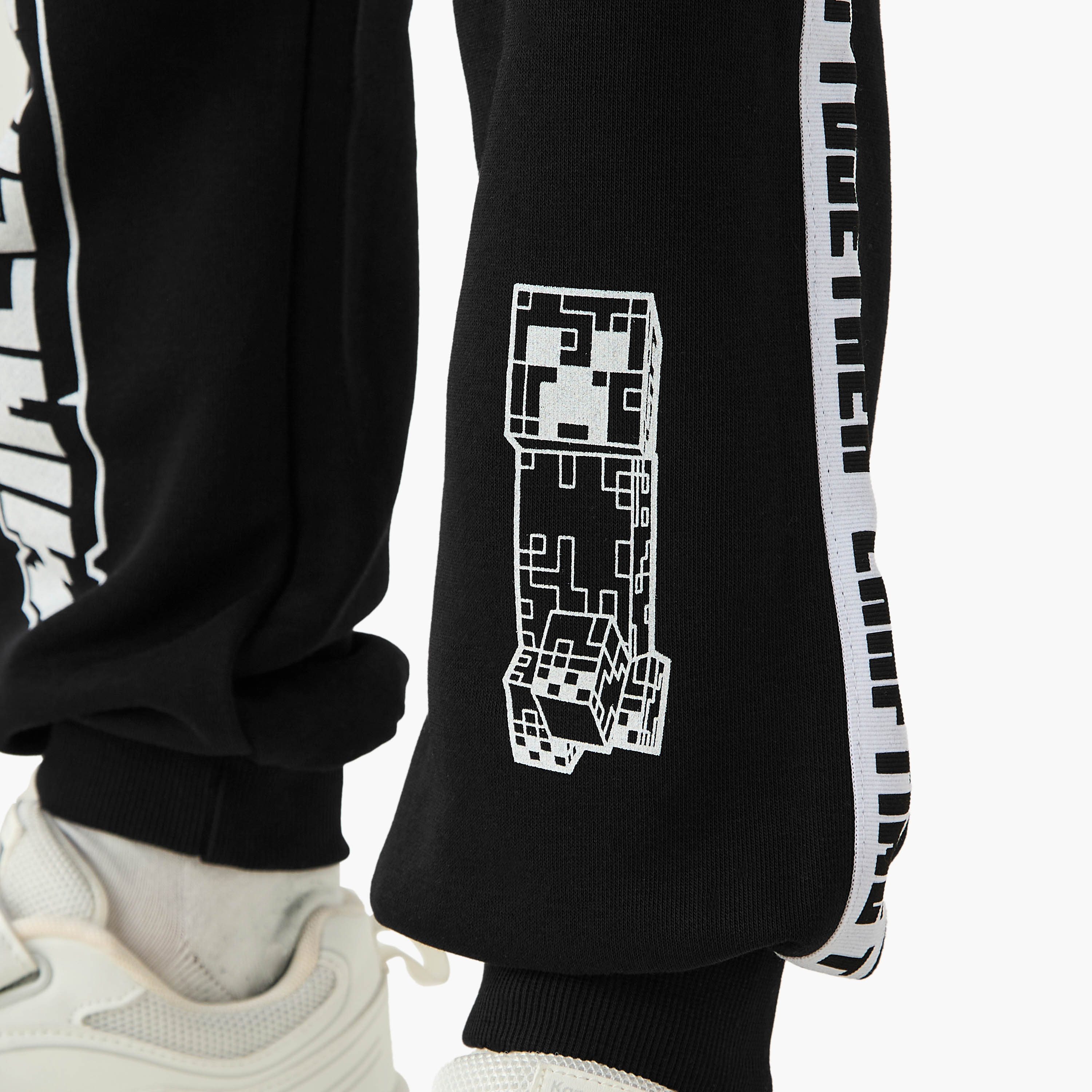Minecraft Printed Joggers with Pockets-boys-clothing-bottoms-joggersandtrackpants-image-4