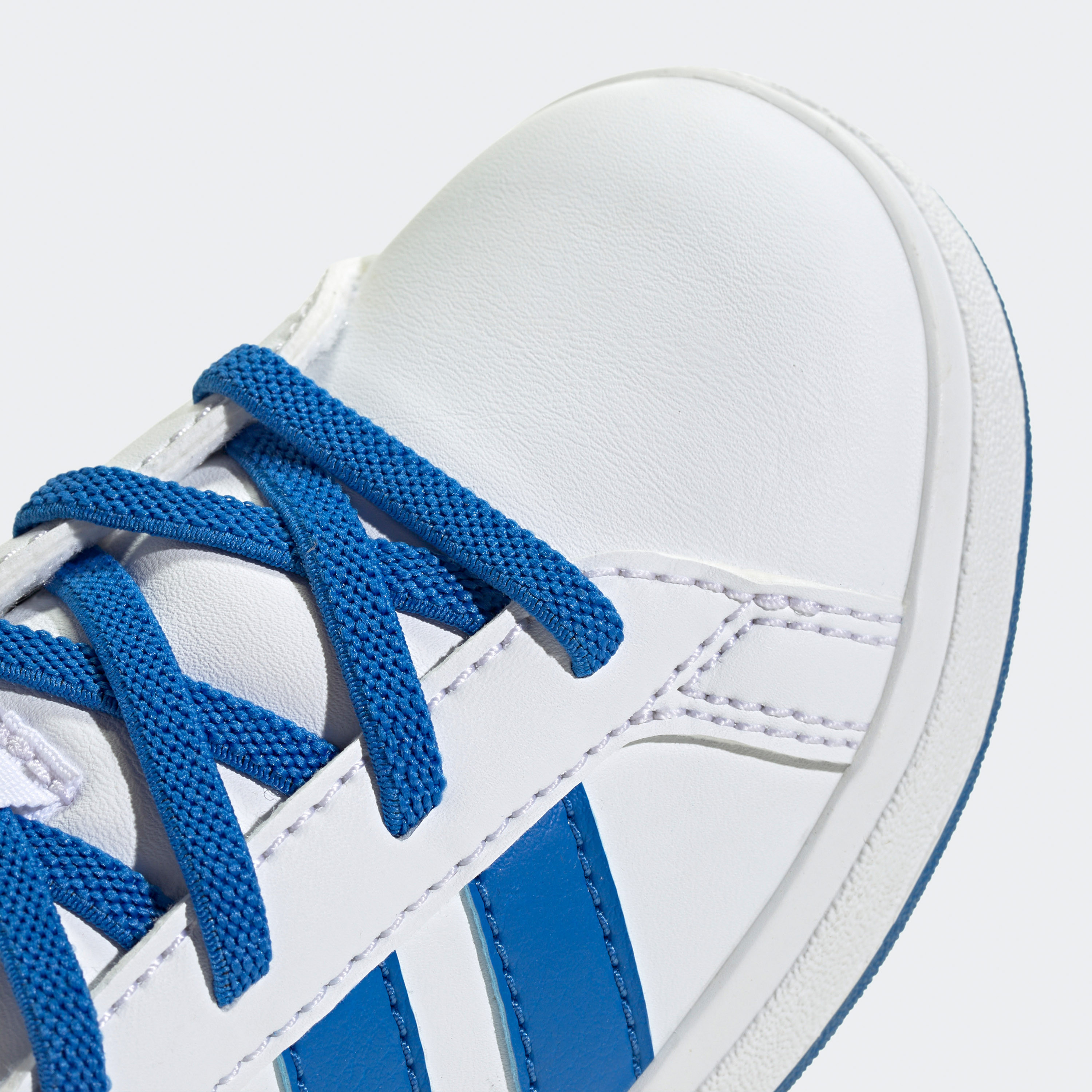 adidas Boys Grand Court Mid Hook & Loop Sneakers Durable Shoes-sports-boys-shoes-image-8
