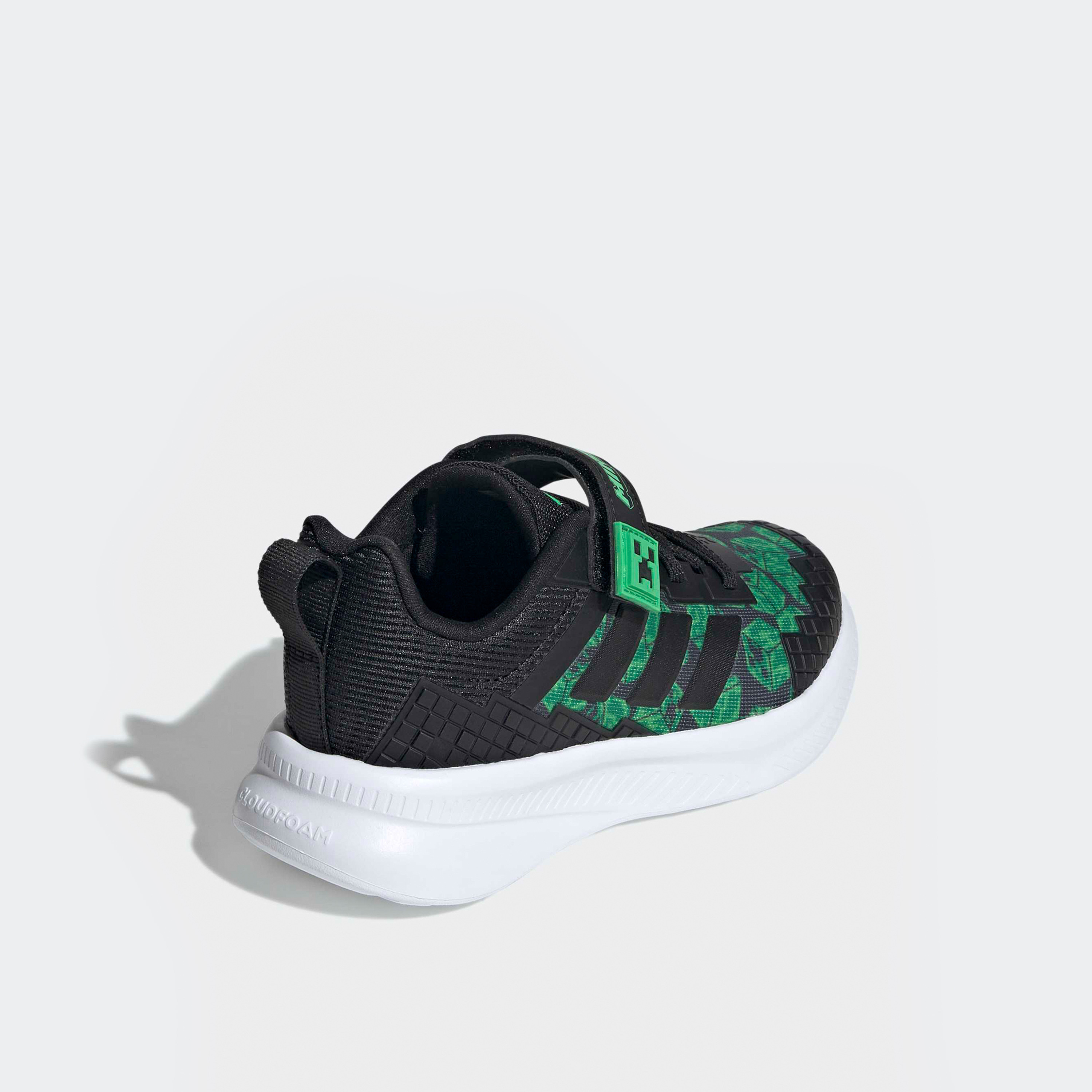 Adidas Boys Minecraft Fortarun EL Hook & Loop Sneakers-boys-shoes-sneakers-image-5