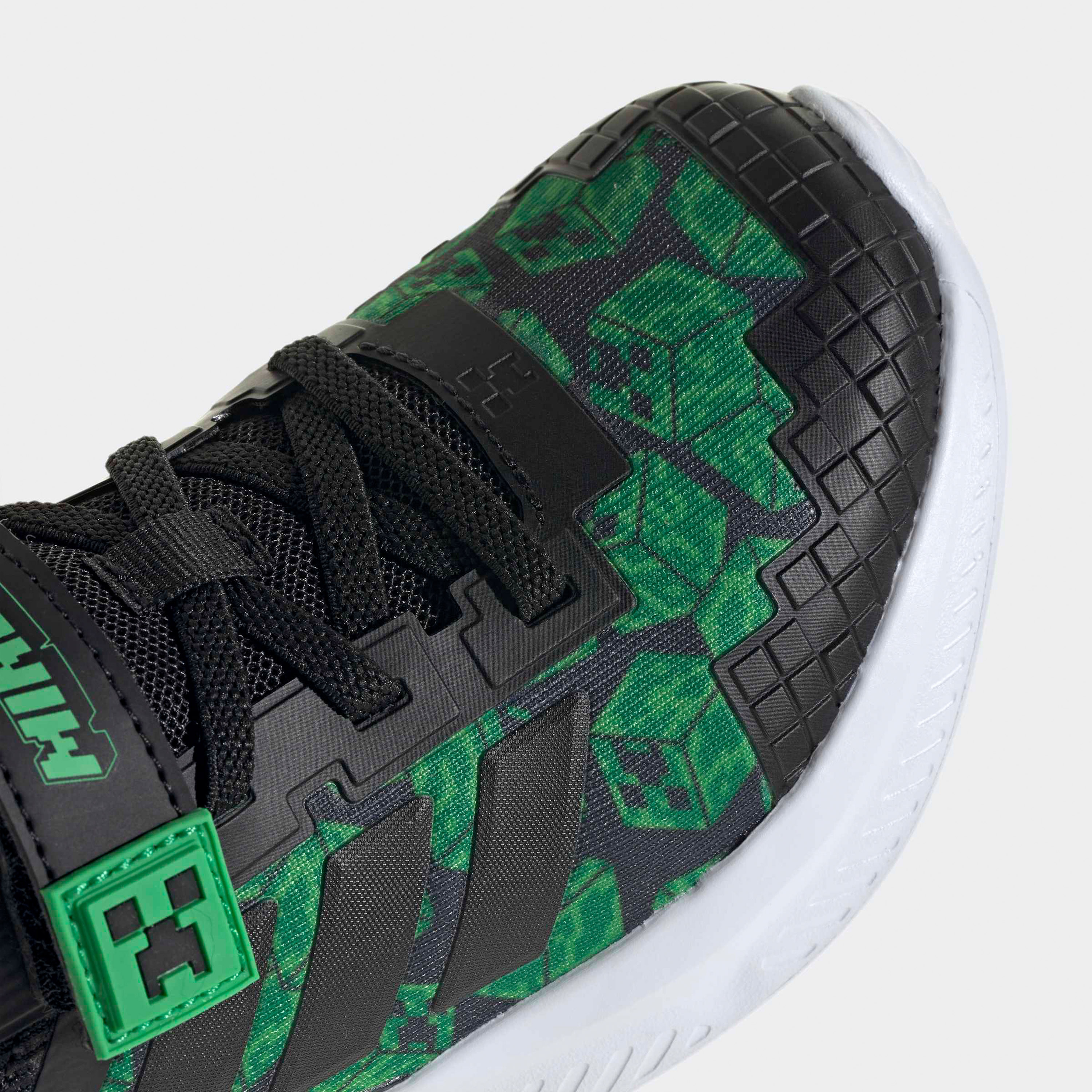 Adidas Boys Minecraft Fortarun EL Hook & Loop Sneakers-boys-shoes-sneakers-image-8