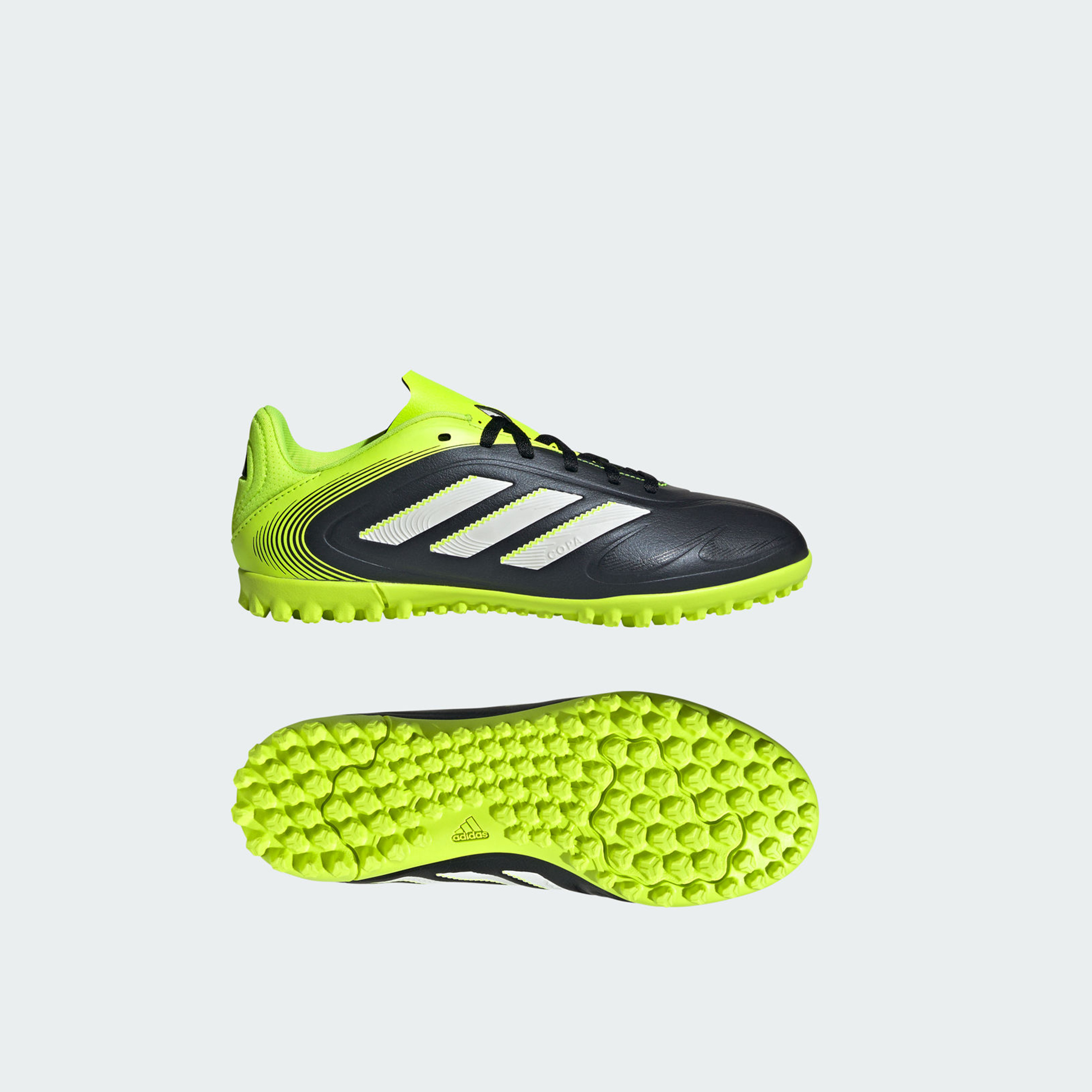 أديداس - حذاء كرة القدم كوبا بيور 3 كلوب تي إف برباط للعشب الصناعي للأولاد | OE-sports-boys-shoes-image-8