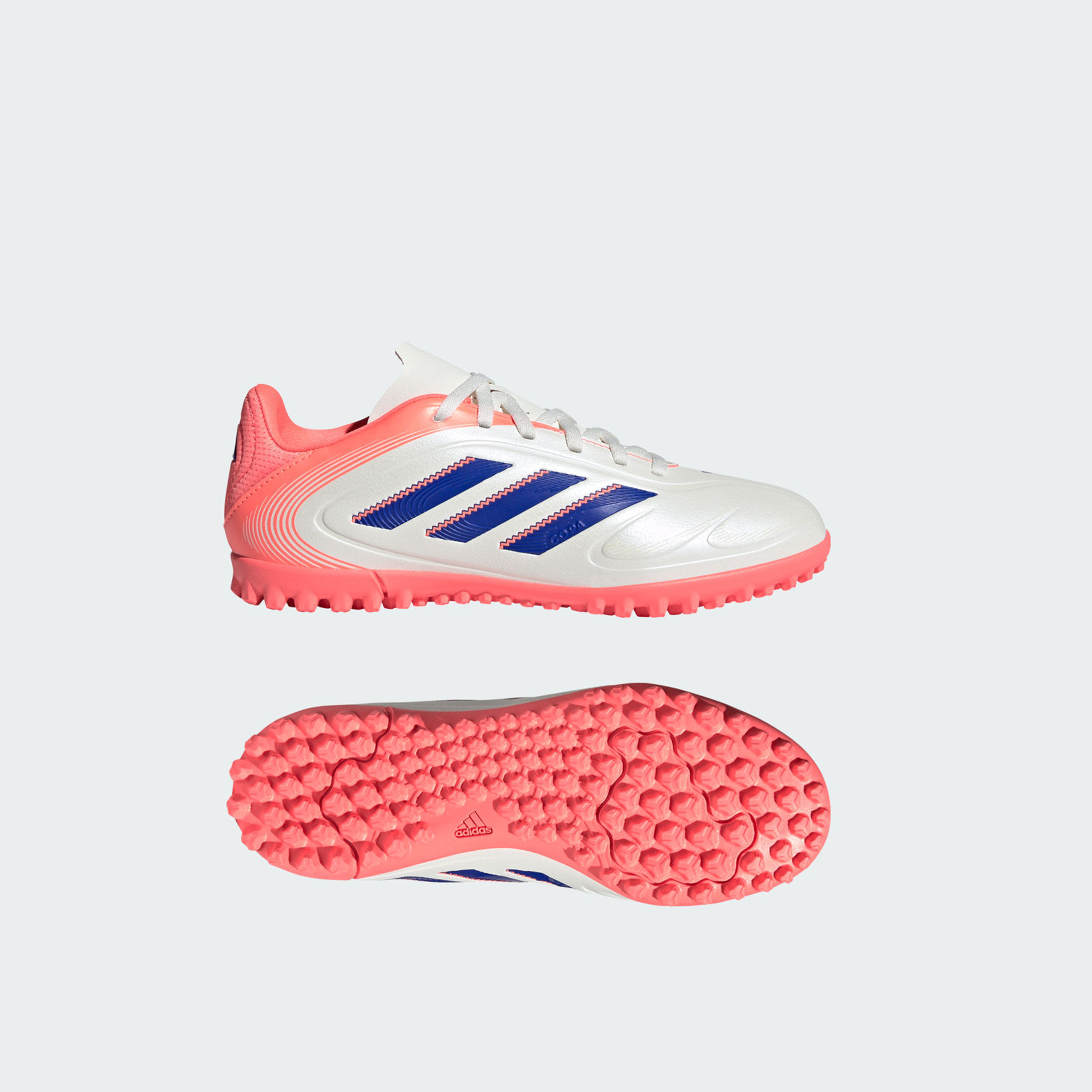 أديداس - حذاء كرة القدم كوبا بيور 3 كلوب تي إف برباط للعشب الصناعي للأولاد | OE-sports-boys-shoes-image-17