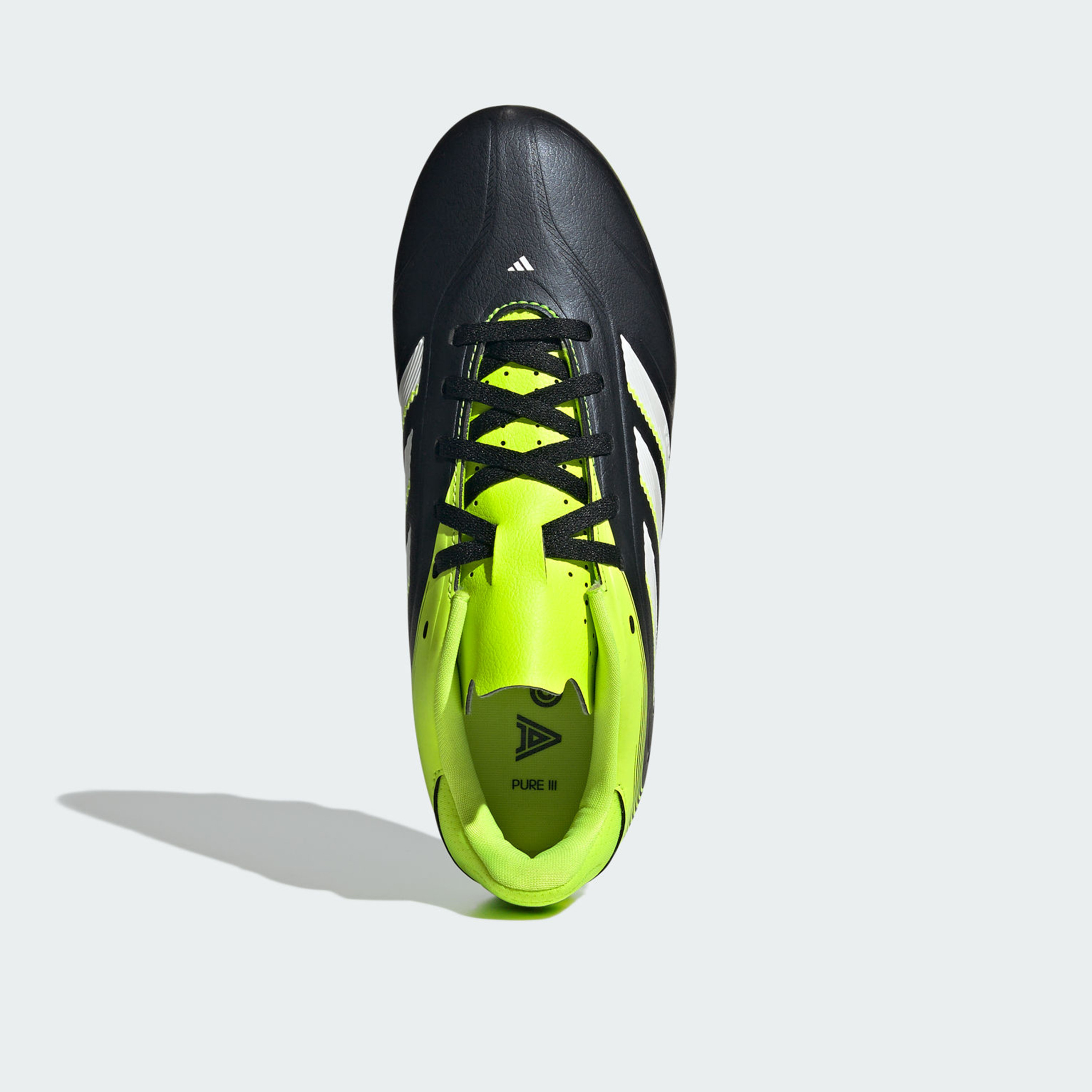 adidas Boys Copa Pure III Club FG/MG Lace-Up Football Flexible Ground Boots | OE-sports-gear-football-shoes-firmground-image-5
