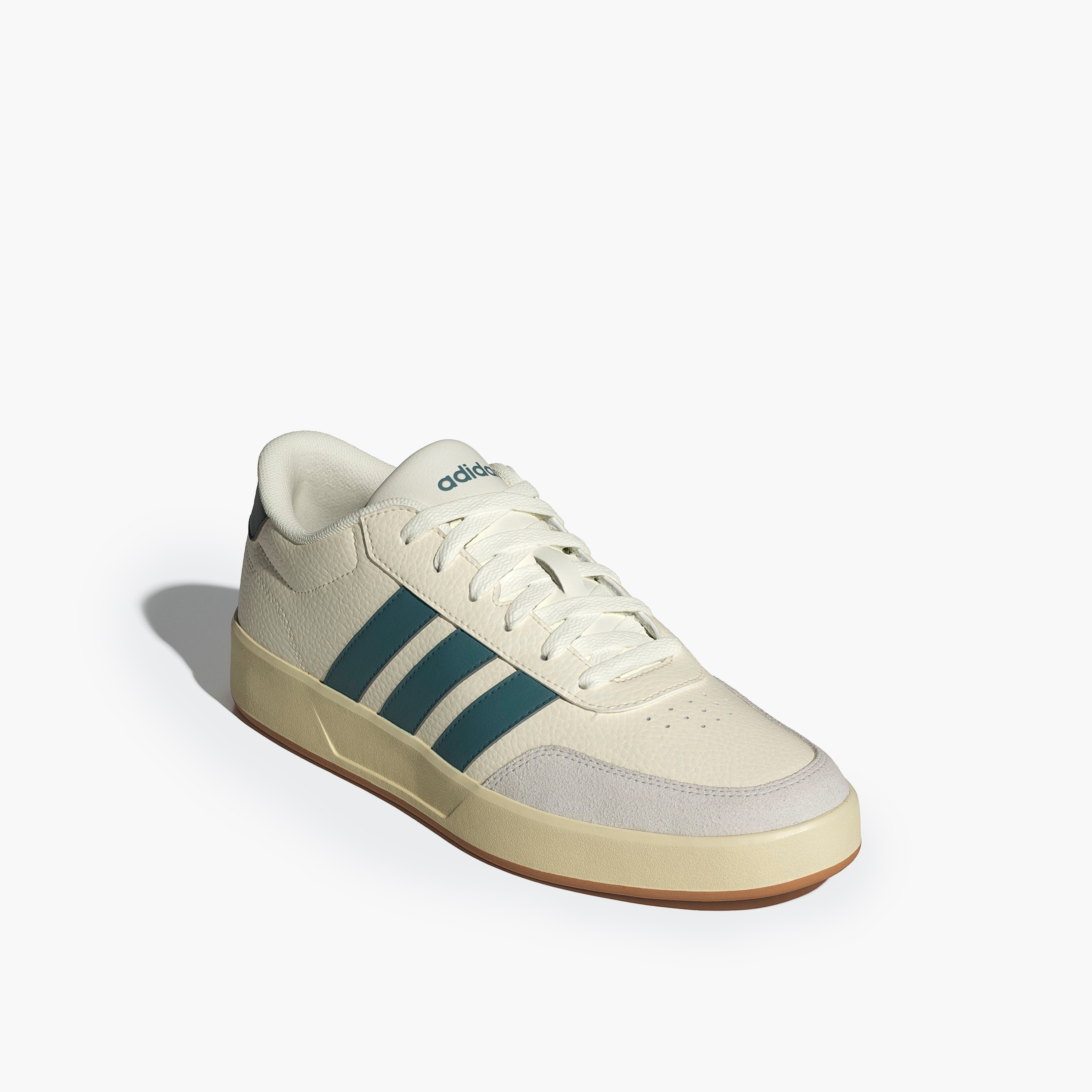 Adidas Men BREAKNET 3.0 Perforated Lace-Up Sneakers-men-shoes-sneakers-image-1