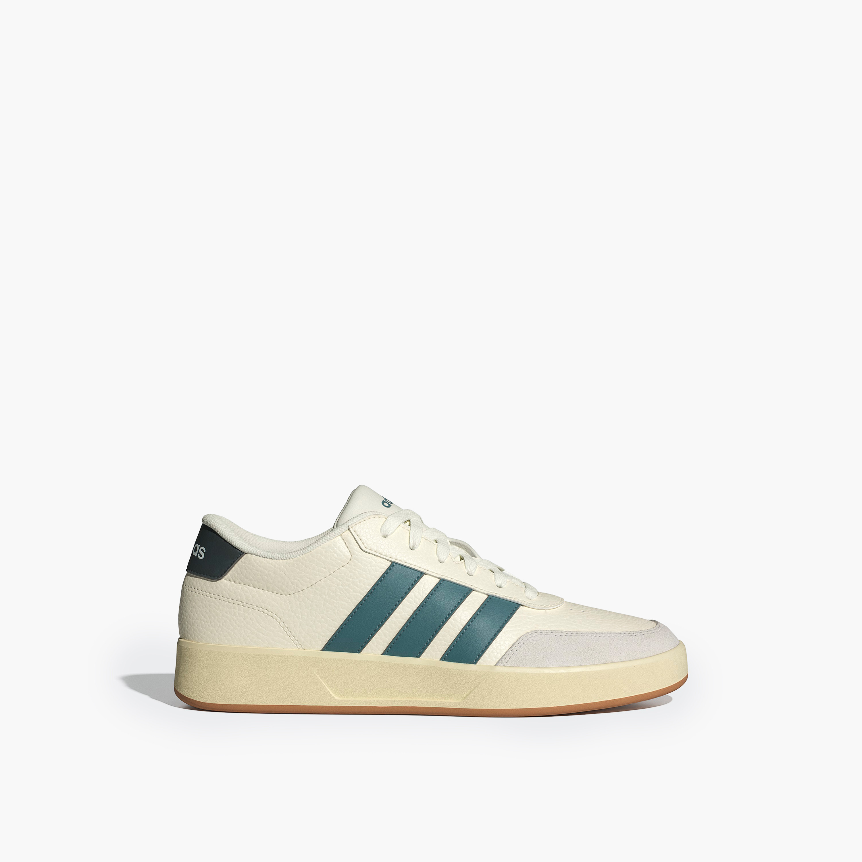 Adidas Men BREAKNET 3.0 Perforated Lace-Up Sneakers-men-shoes-sneakers-image-3