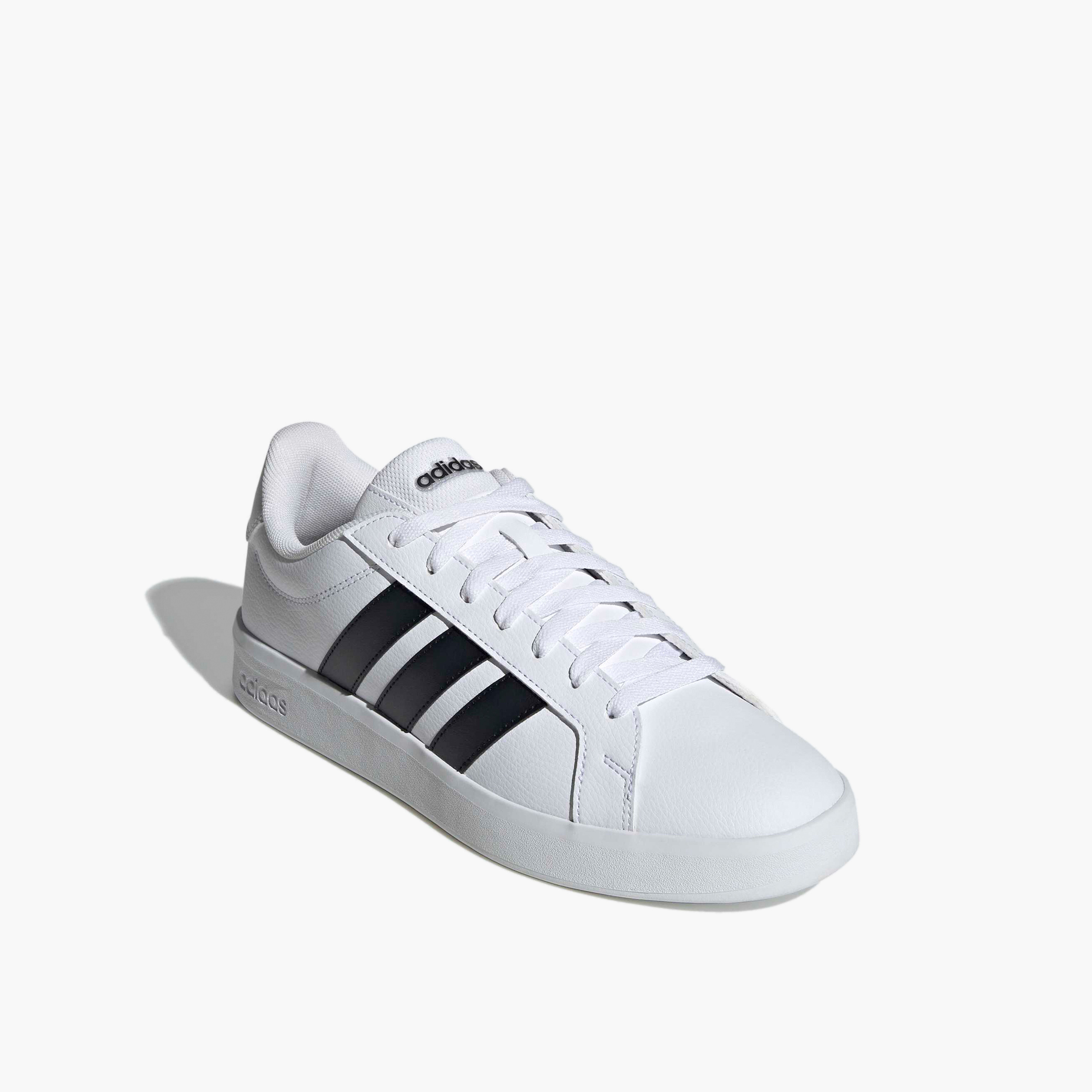 Adidas Men Grand Court Base 3.0 Lace-Up Sneakers-sports-men-shoes-image-1