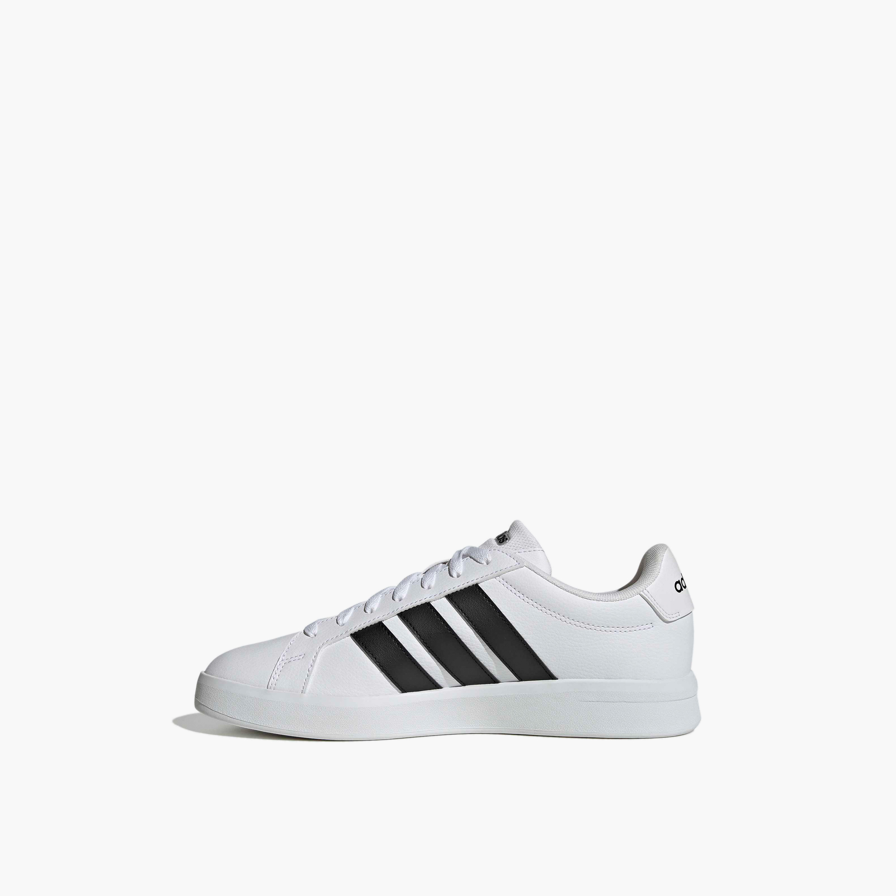 Adidas Men Grand Court Base 3.0 Lace-Up Sneakers-sports-men-shoes-image-3