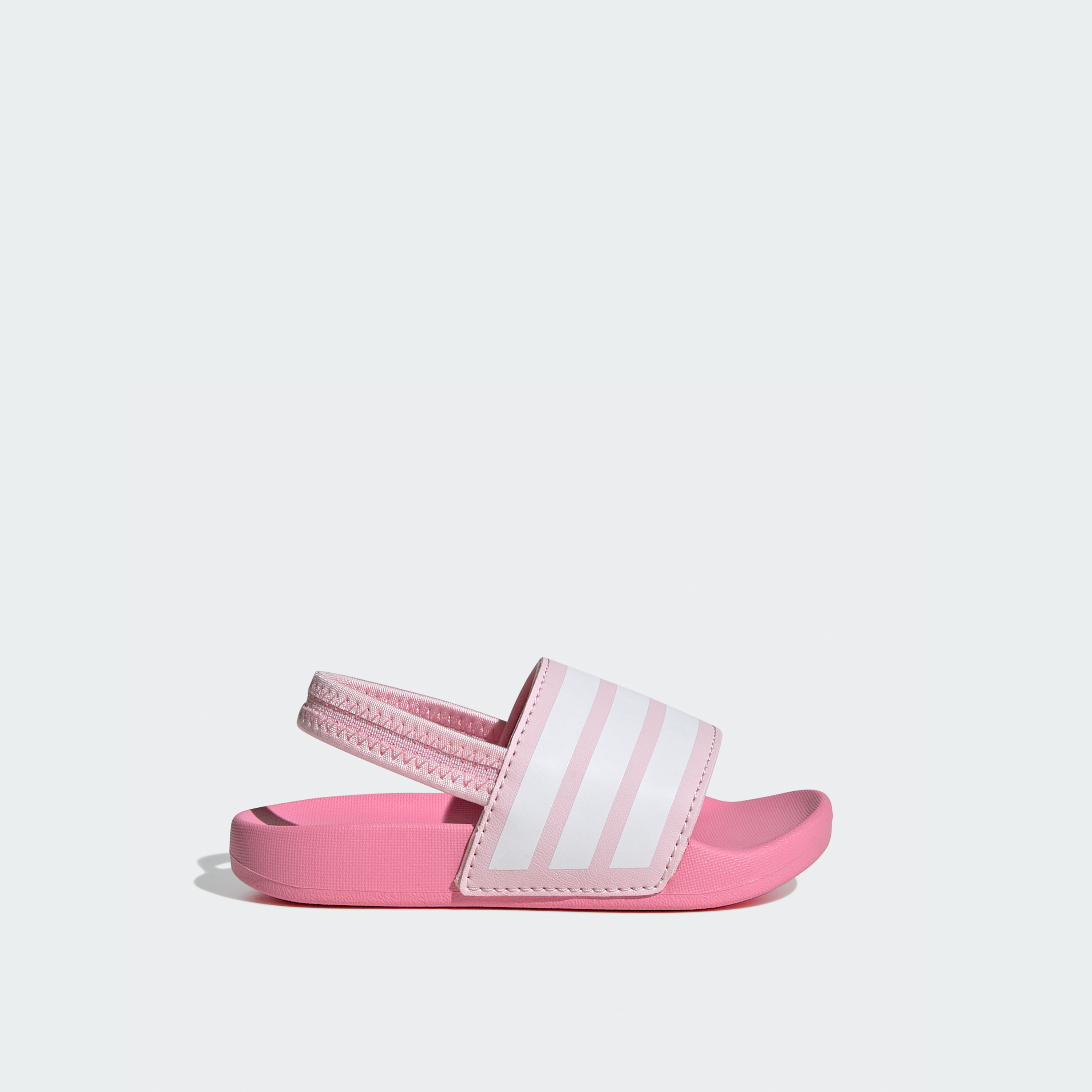 أديداس - صندل أديليت إستراب مسطح بشريط مطاطي للبنات JR5326 | OE-baby-girls-shoes-sandals-image-2