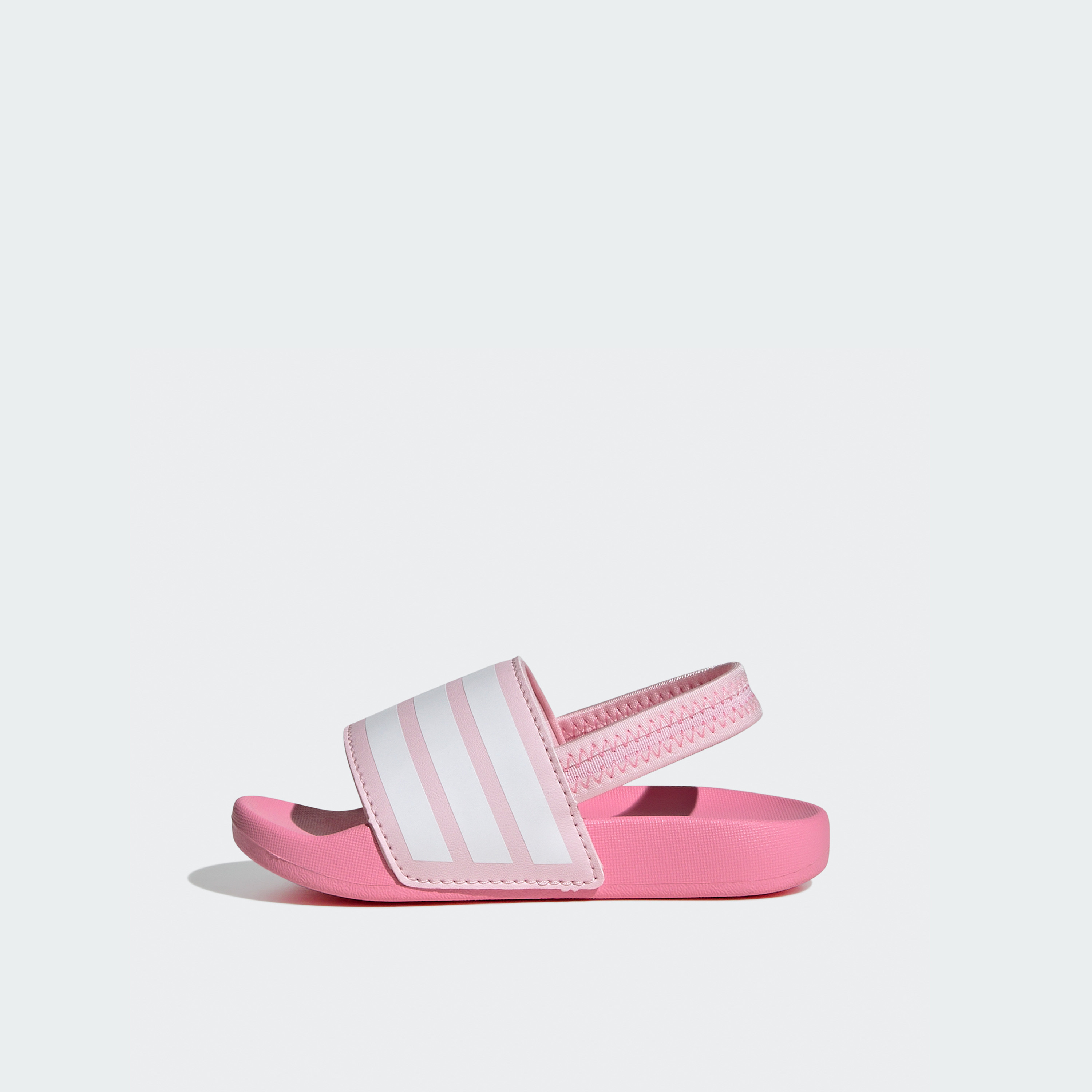 أديداس - صندل أديليت إستراب مسطح بشريط مطاطي للبنات JR5326 | OE-baby-girls-shoes-sandals-image-3