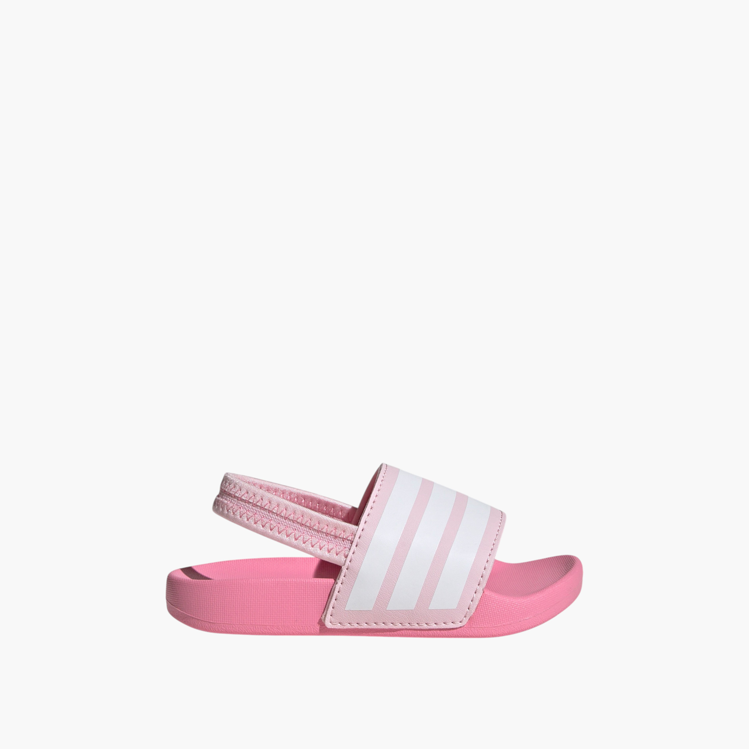Adidas Girls' ADILETTE ESTRAP I Slides with Backstrap Closure - JR5326-baby-girls-shoes-flipflopsandslides-image-2