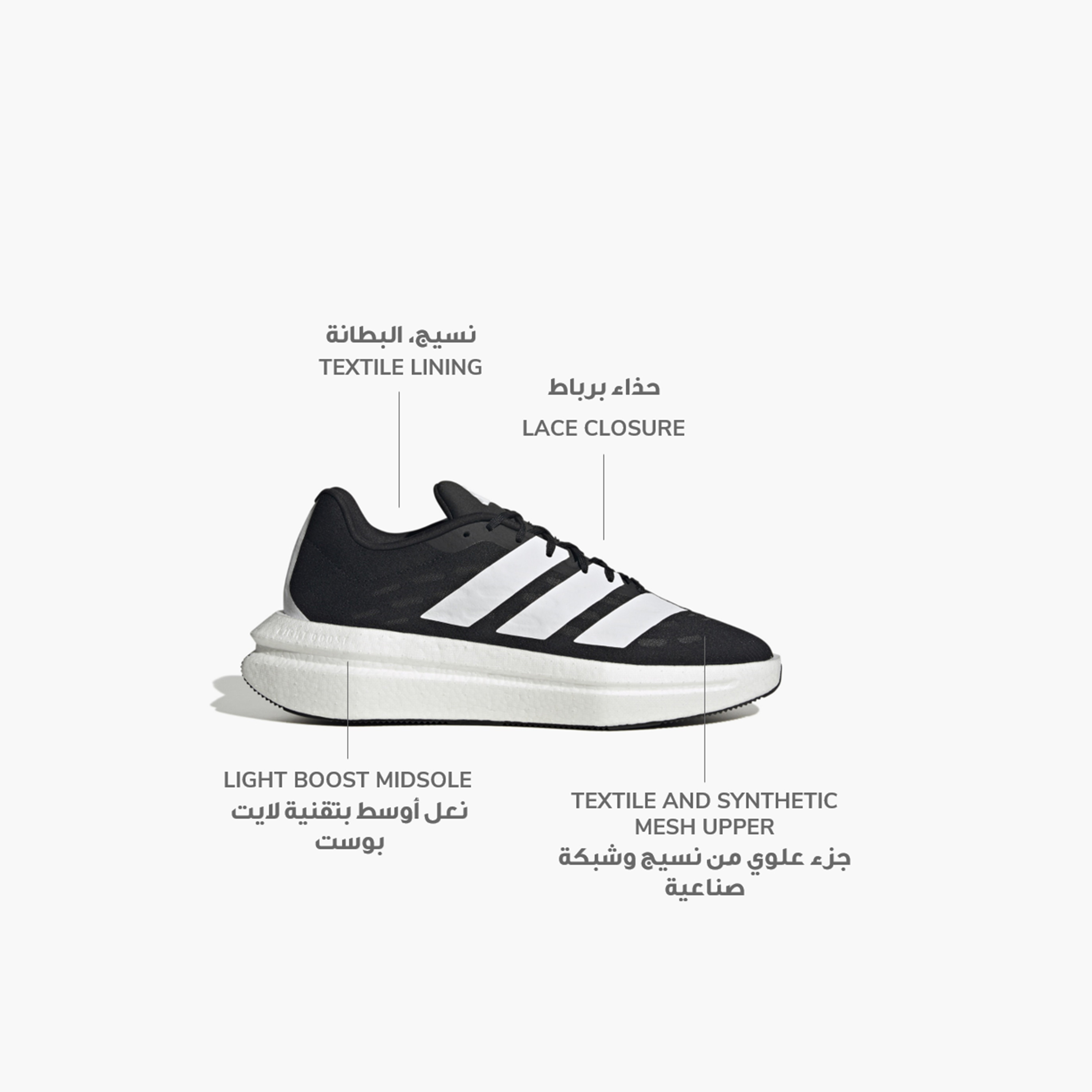أديداس - حذاء فلوبوست للرجال-sports-men-shoes-image-2