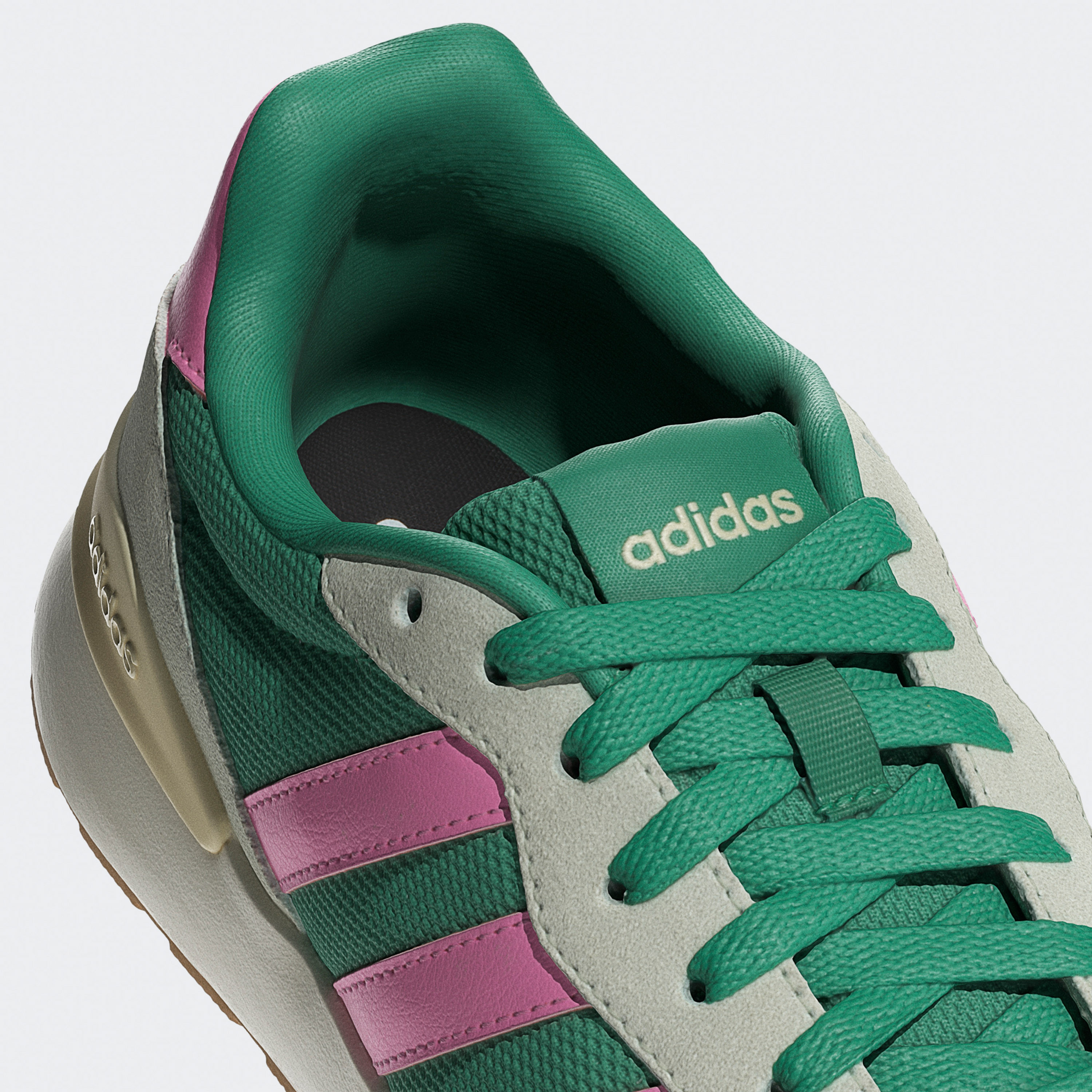 أديداس - حذاء رياضي نسائي برباط رن 60S 4.0 منخفض الكاحل | OE-women-shoes-sneakers-image-7
