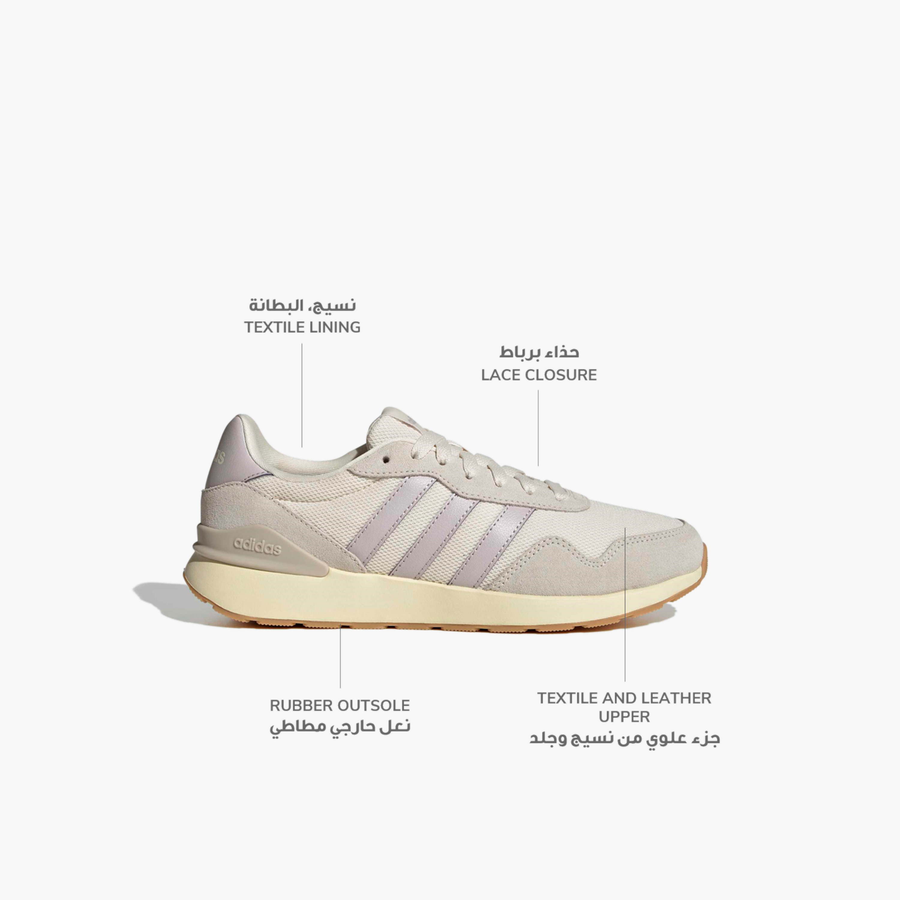 Adidas Women Run 60s 4.0 Lace-Up Ankle Sneakers-sports-women-shoes-image-2