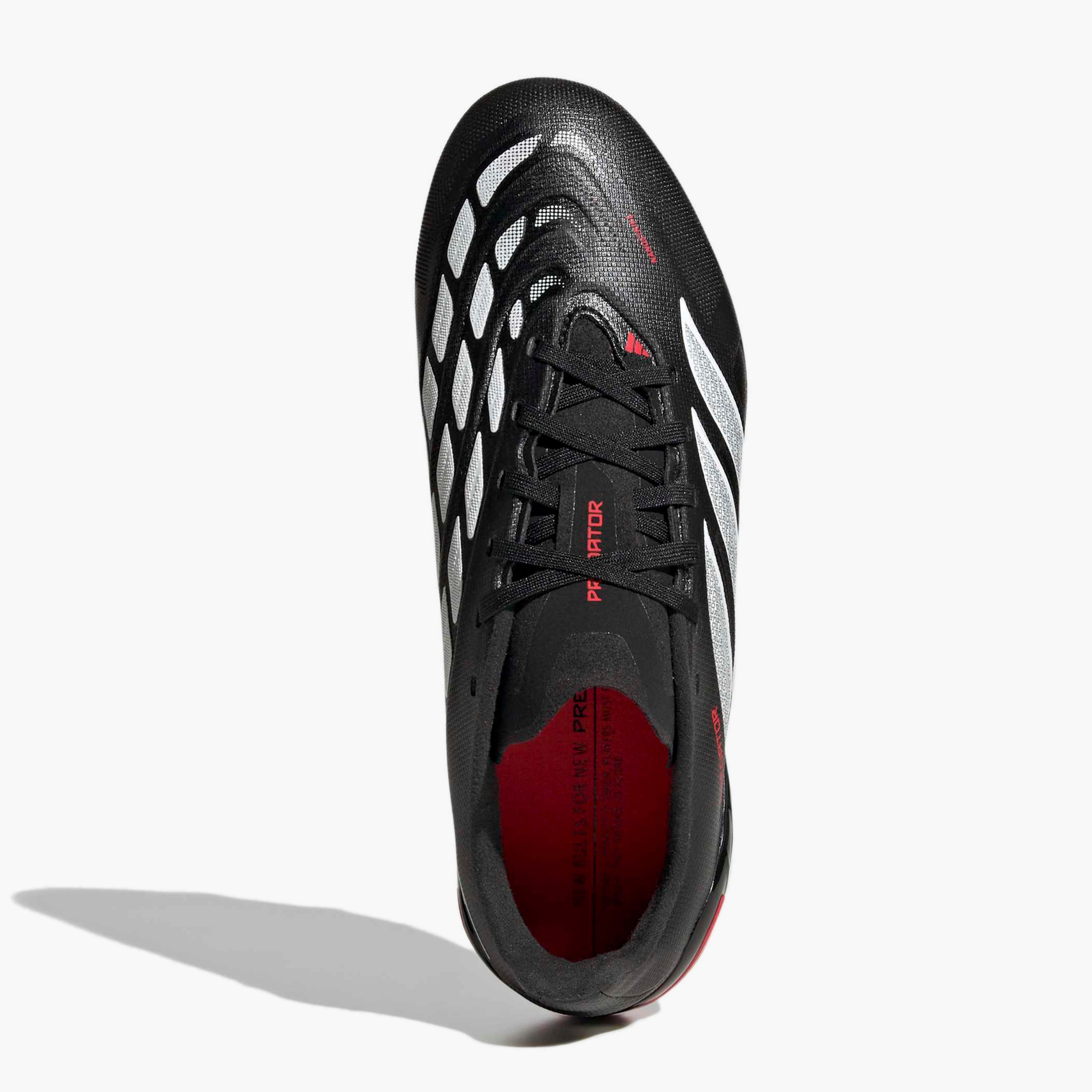 حذاء كرة قدم مخطط للأرضيات الصلبة للأولاد من أديداس-sports-gear-football-shoes-firmground-image-3