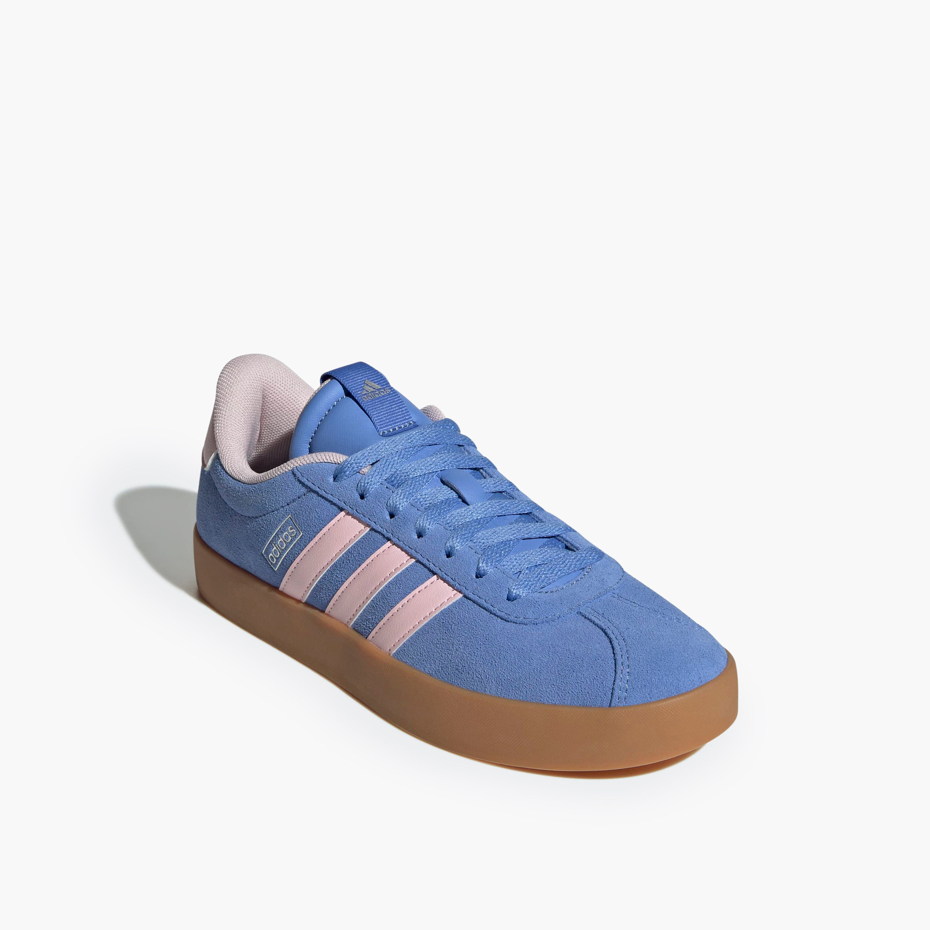 Adidas Women VL COURT 3.0 Panelled Lace-Up Sneakers-women-shoes-sneakers-image-1