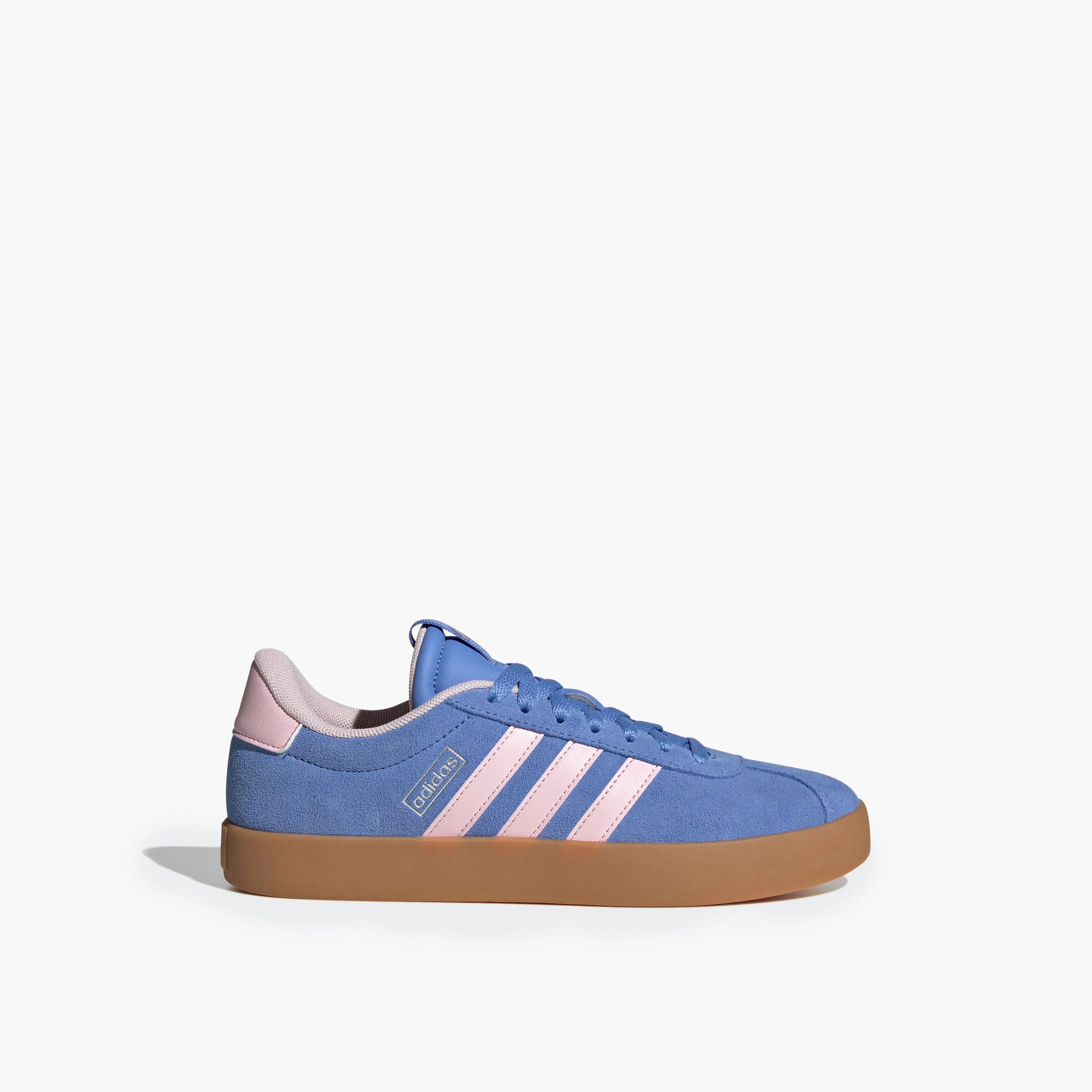 Adidas Women VL COURT 3.0 Panelled Lace-Up Sneakers-women-shoes-sneakers-image-2