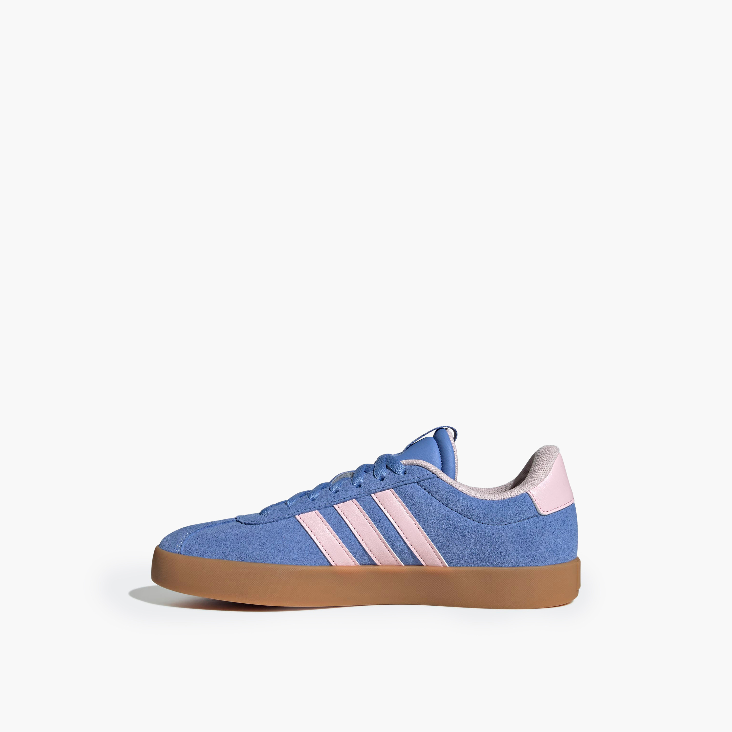 Adidas Women VL COURT 3.0 Panelled Lace-Up Sneakers-women-shoes-sneakers-image-4