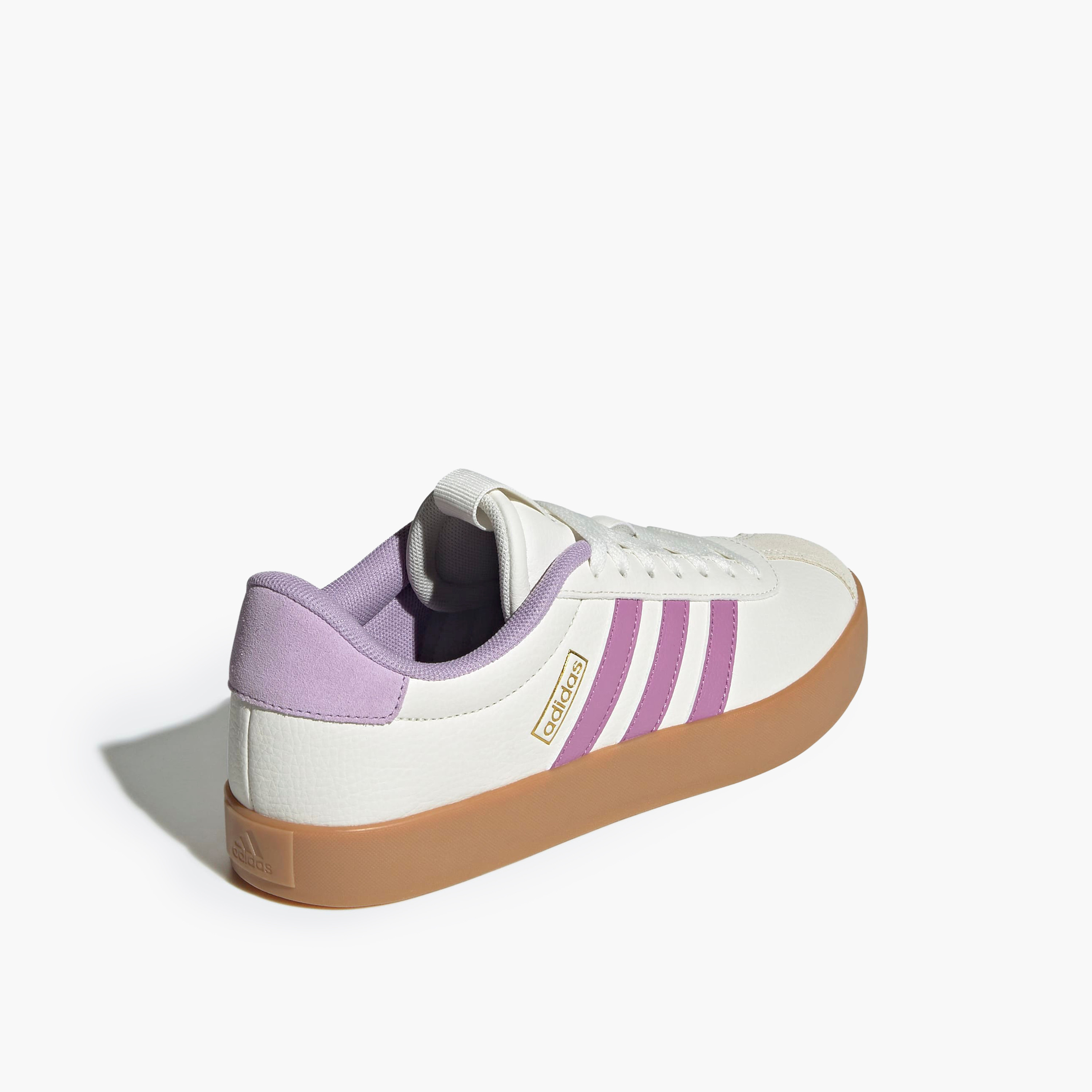 Adidas Women VL COURT 3.0 Panelled Lace-Up Sneakers-women-shoes-sneakers-image-9