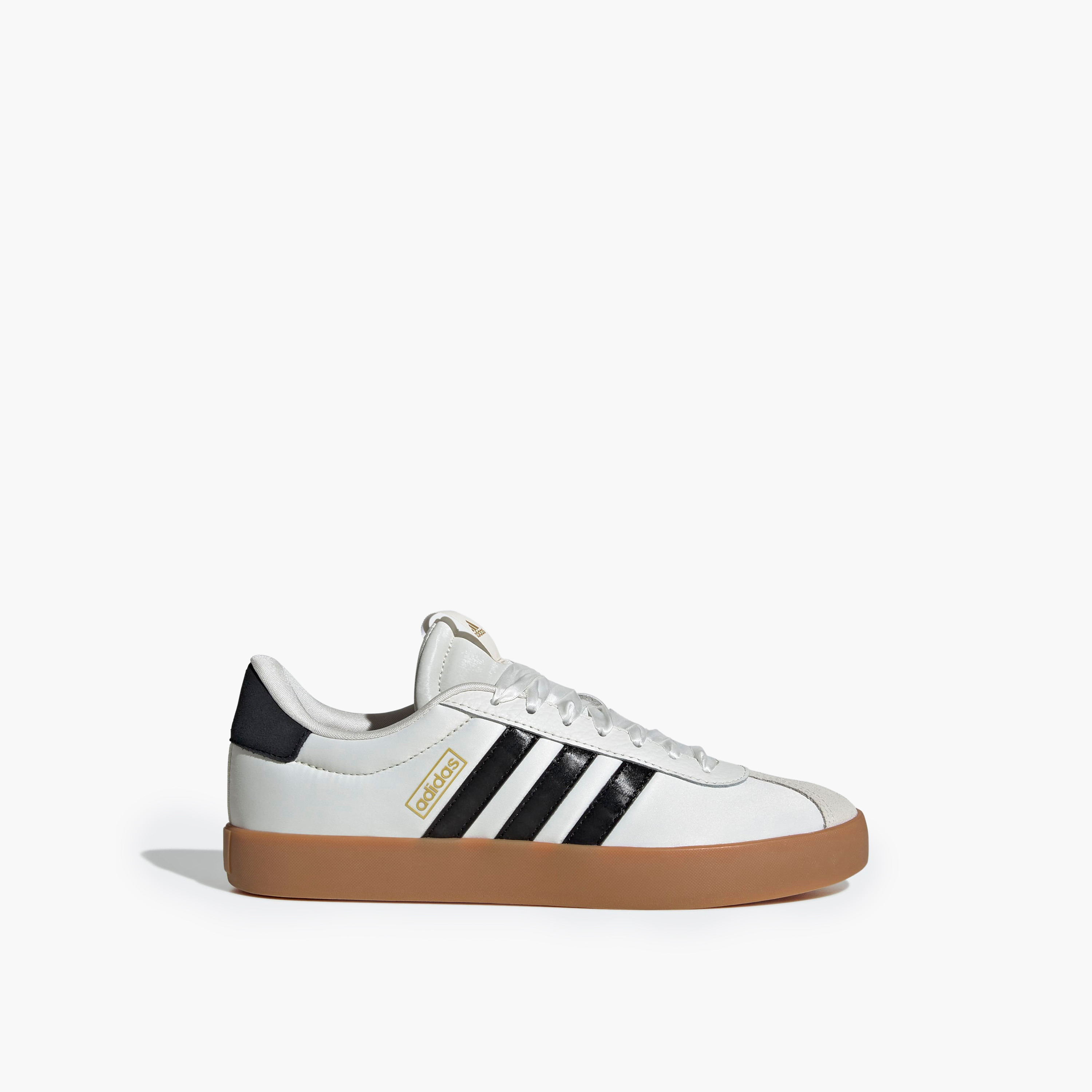 Adidas Women VL COURT 3.0 Panelled Lace-Up Sneakers-women-shoes-sneakers-image-2