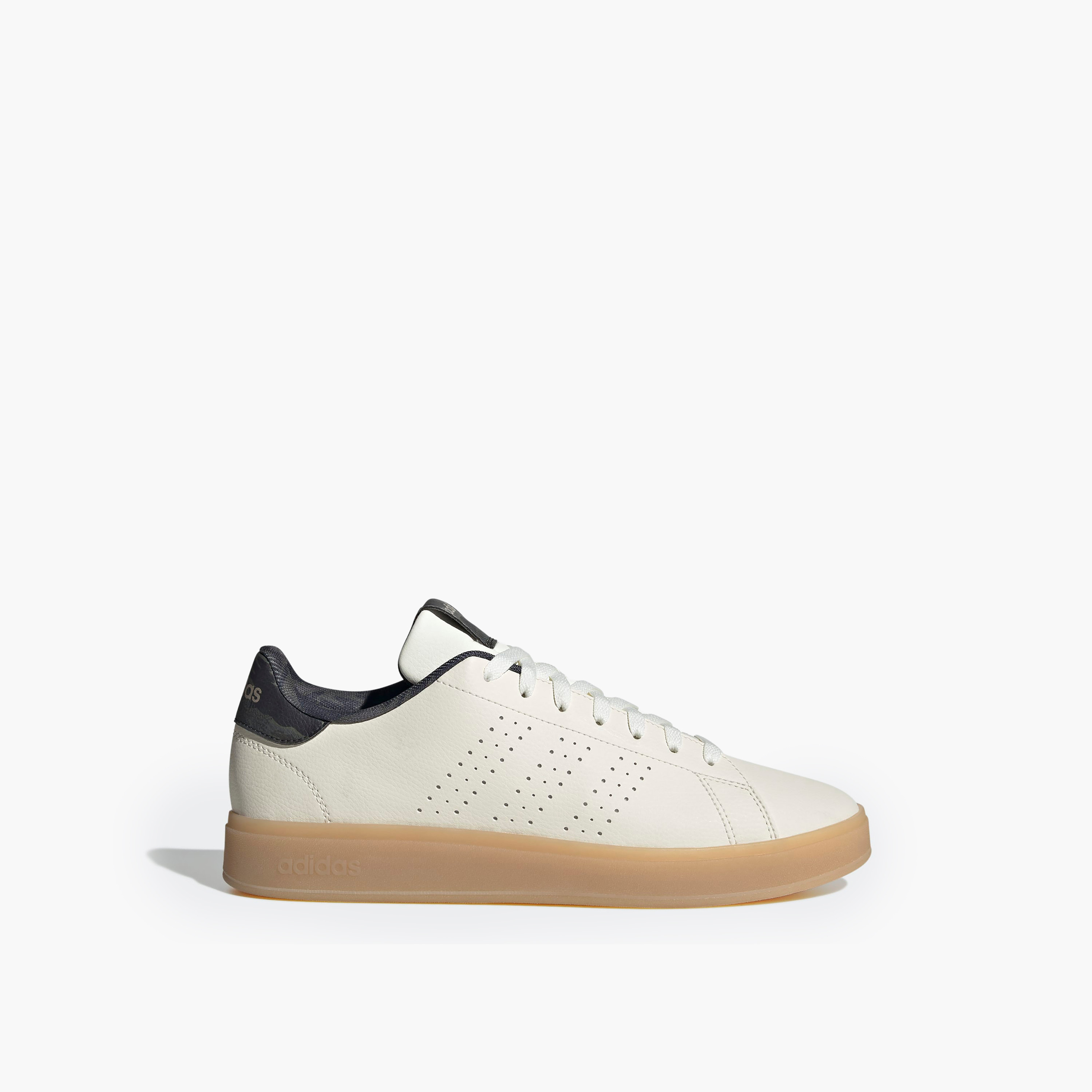 Adidas Men ADVANTAGE BASE 2.0 Perforated Lace-Up Sneakers-men-shoes-sneakers-image-3