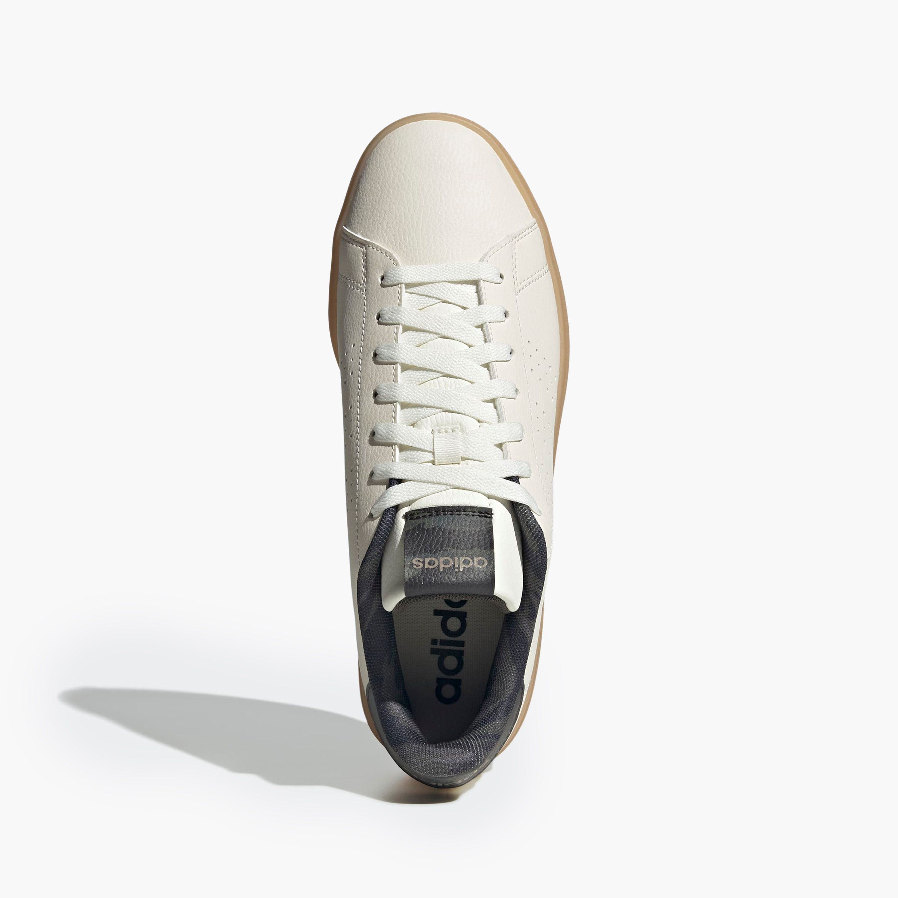 Adidas Men ADVANTAGE BASE 2.0 Perforated Lace-Up Sneakers-men-shoes-sneakers-image-4
