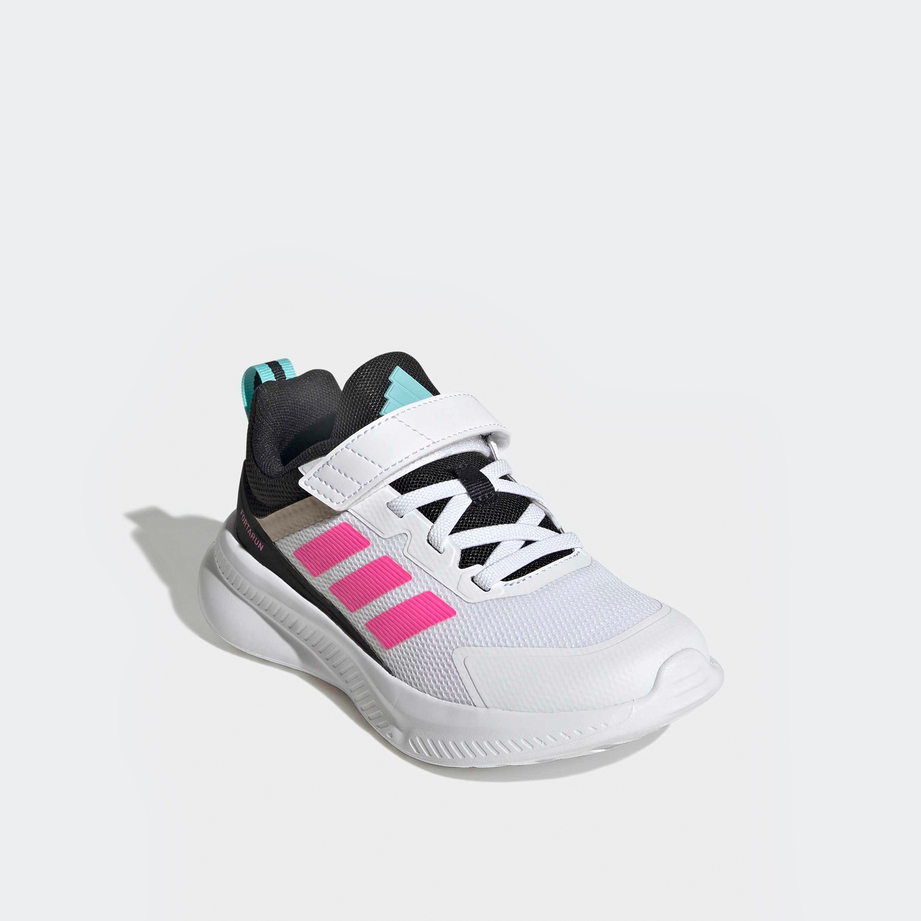 Adidas Girls Fortarun 4.0 EL Hook & Loop Sneakers-girls-shoes-sports-image-1