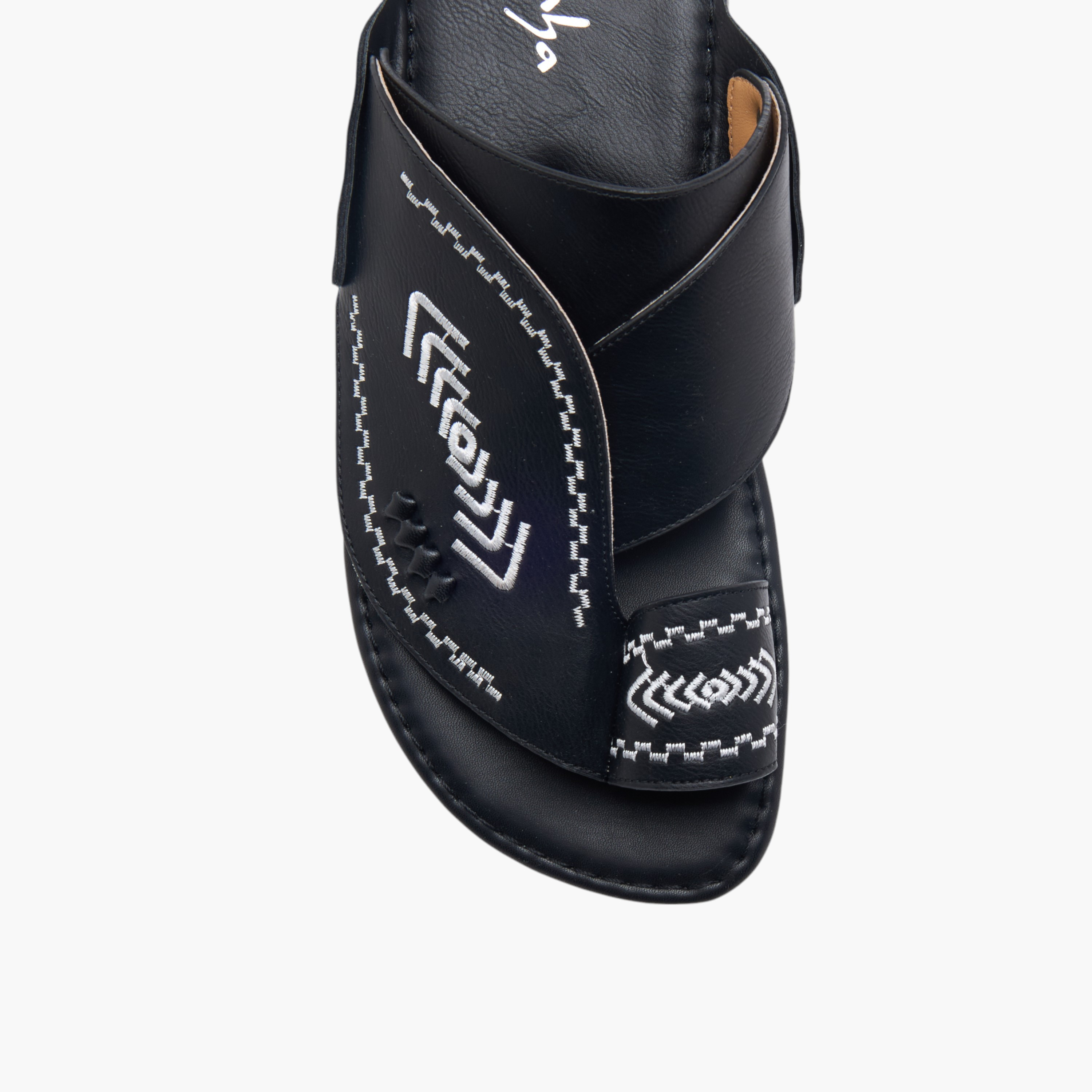 صندل عربي سهل الارتداء بارز الملمس من الواحة-men-shoes-sandals-image-3