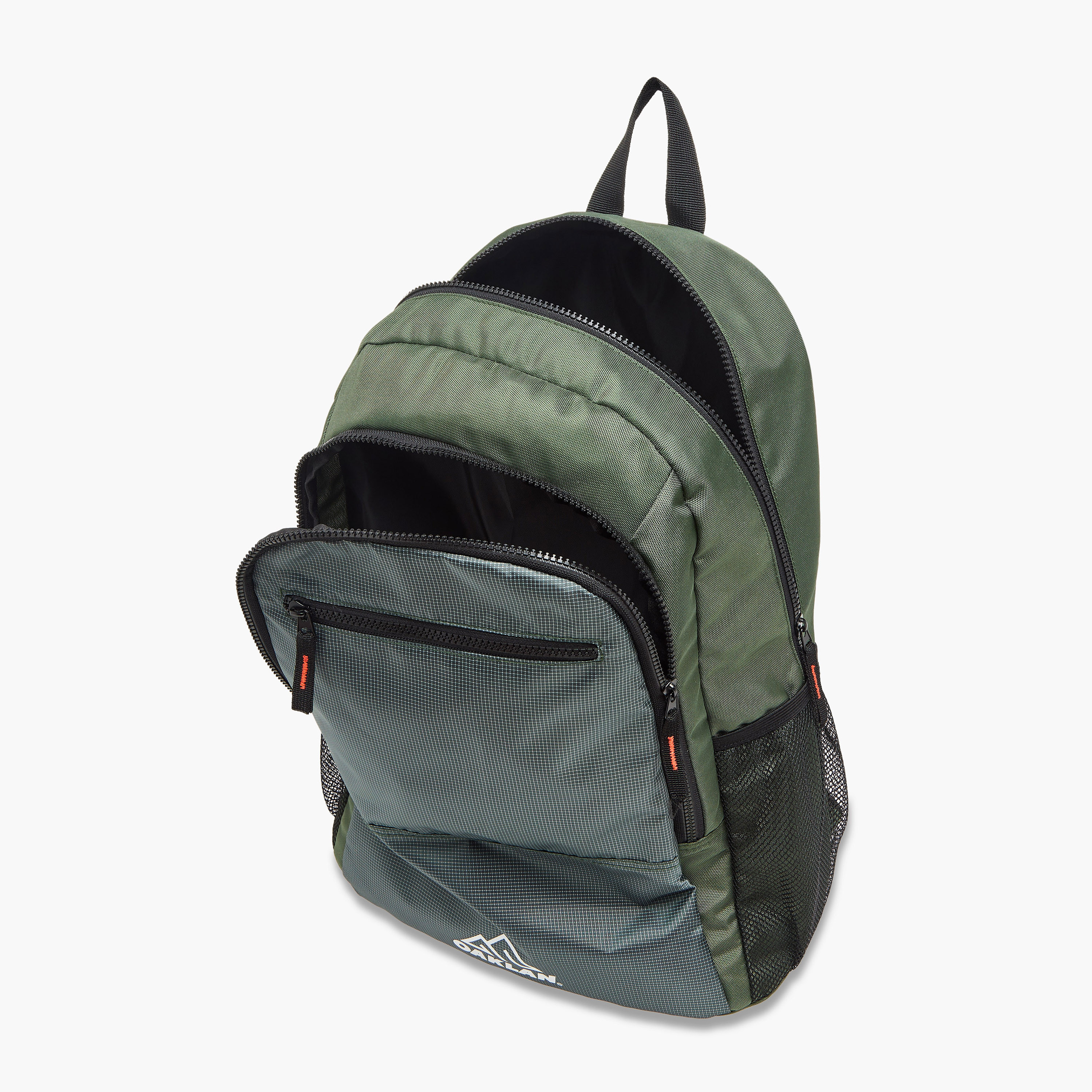 شنطة ظهر مدرسية بحمالات قابلة للتعديل وطبعات شعار من أوكلان من شو إكسبريس - 15x29x45 سم-school-bagsandbackpacks-backpacks-image-8