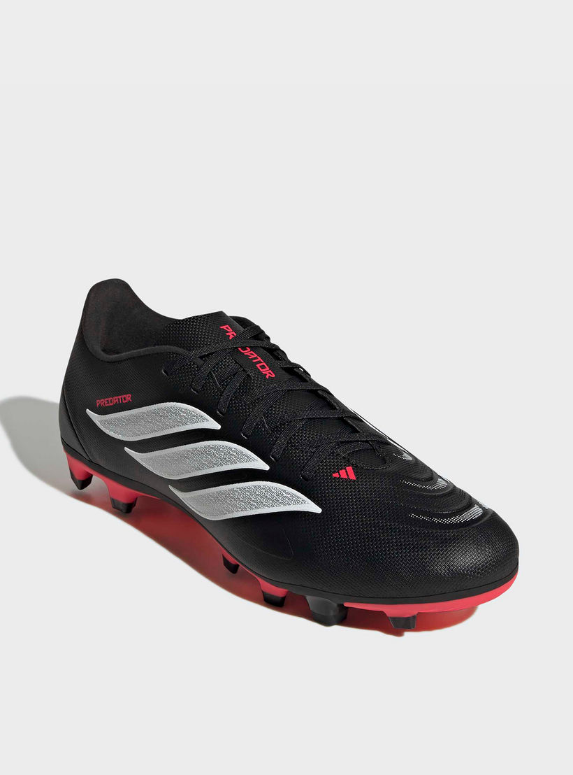 حذاء كرة قدم بريداتور كلوب لأرضيات صلبة ومتعددة برباط إغلاق للرجال من أديداس-sports-gear-football-shoes-firmground-image-1