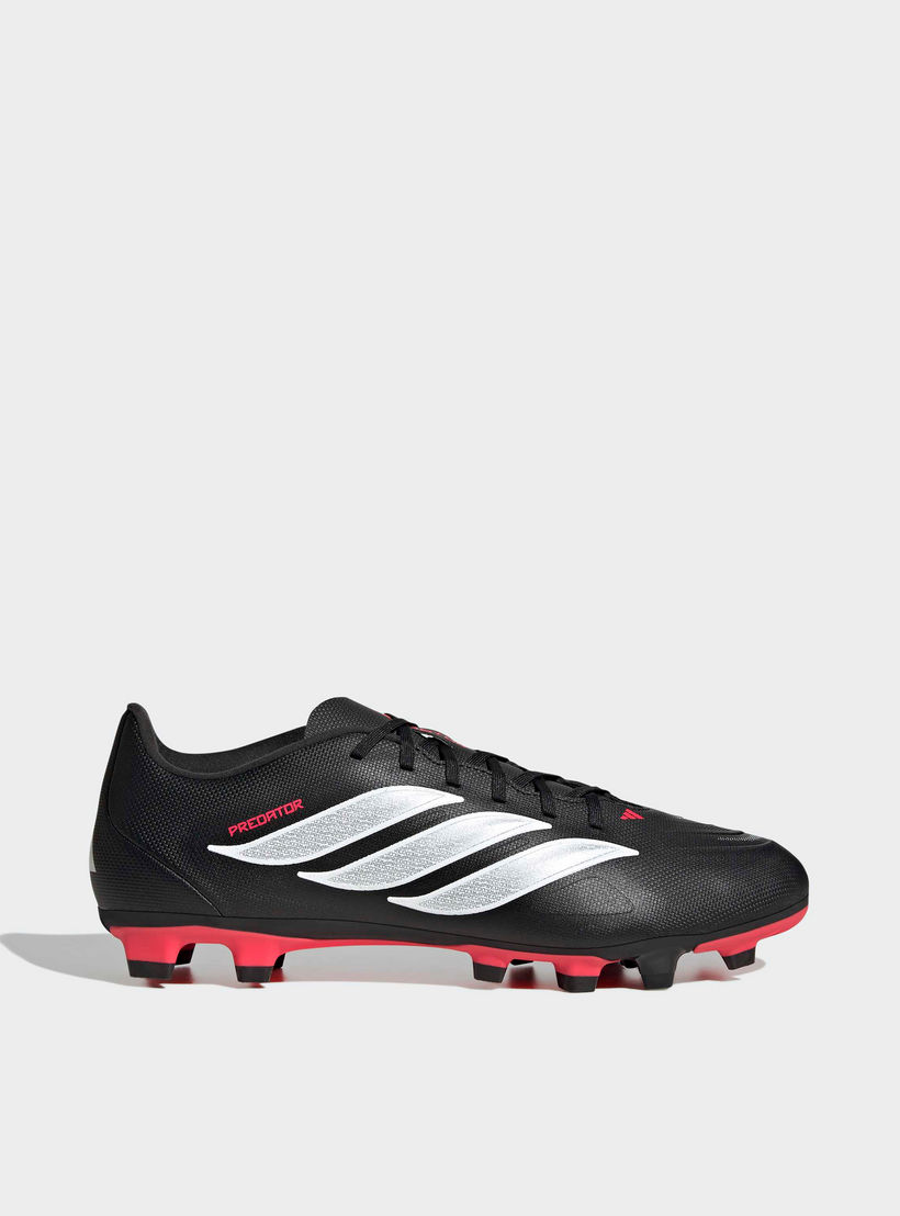 حذاء كرة قدم بريداتور كلوب لأرضيات صلبة ومتعددة برباط إغلاق للرجال من أديداس-sports-gear-football-shoes-firmground-image-2