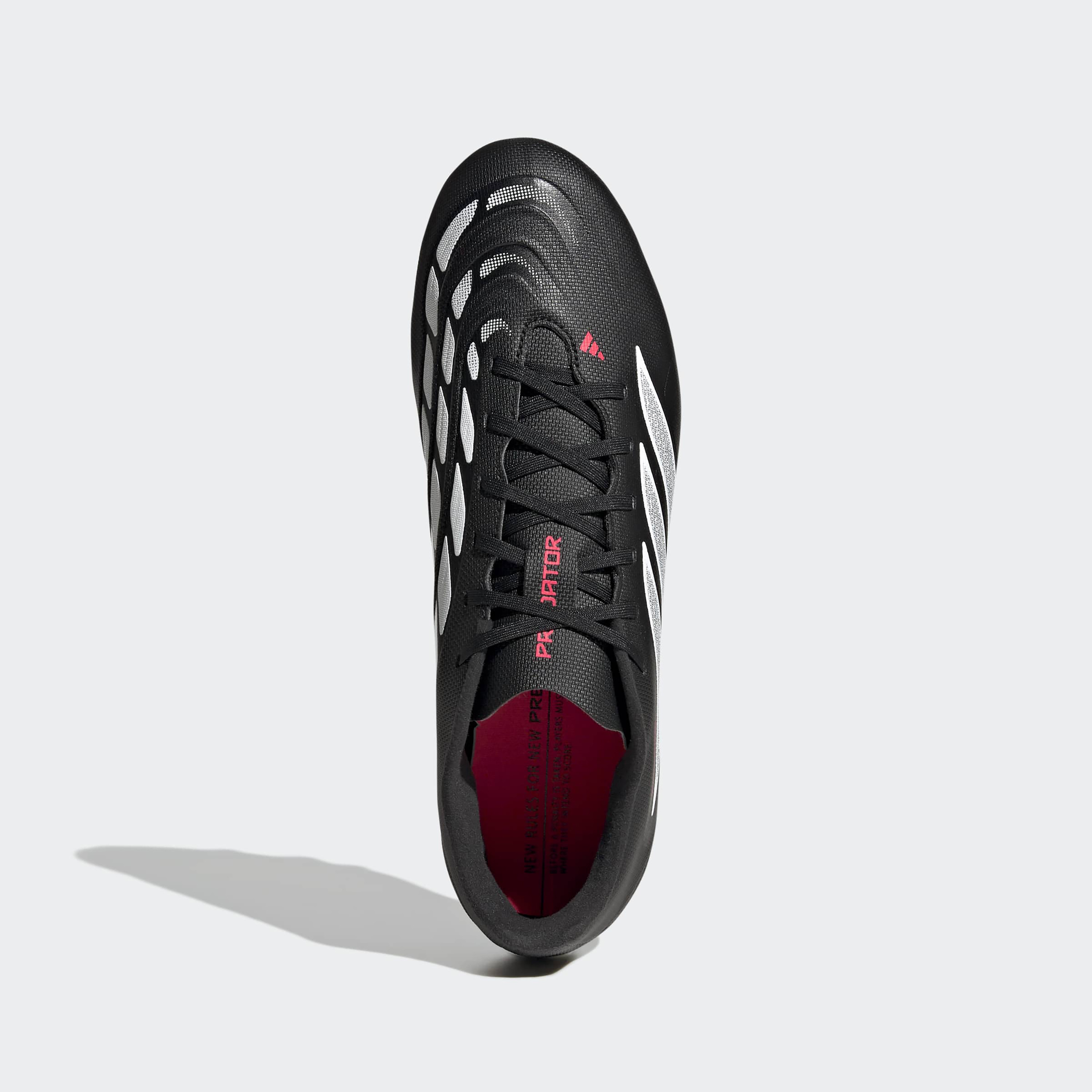 حذاء كرة قدم بريداتور كلوب لأرضيات صلبة ومتعددة برباط إغلاق للرجال من أديداس-sports-gear-football-shoes-firmground-image-3