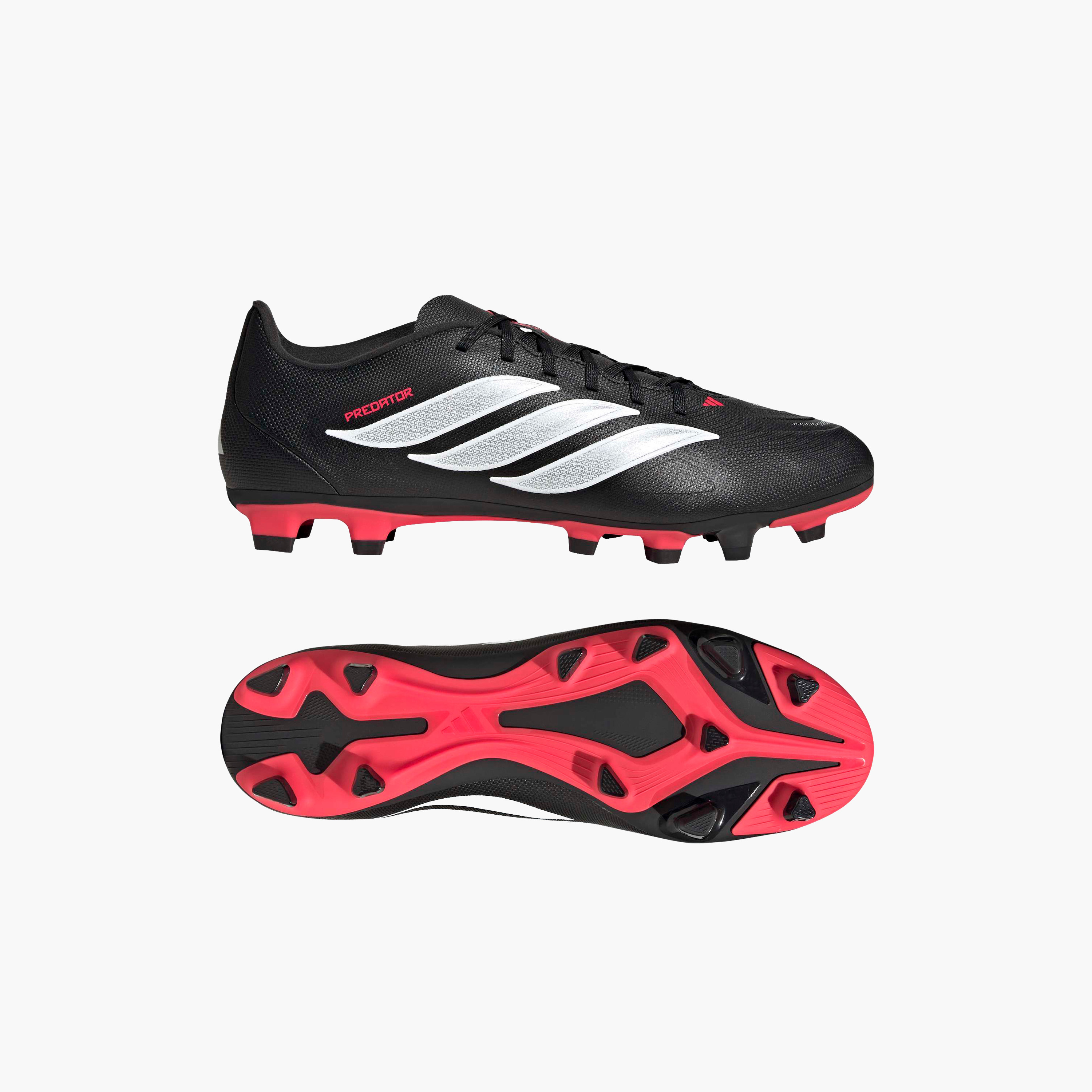 حذاء كرة قدم بريداتور كلوب لأرضيات صلبة ومتعددة برباط إغلاق للرجال من أديداس-sports-gear-football-shoes-firmground-image-9