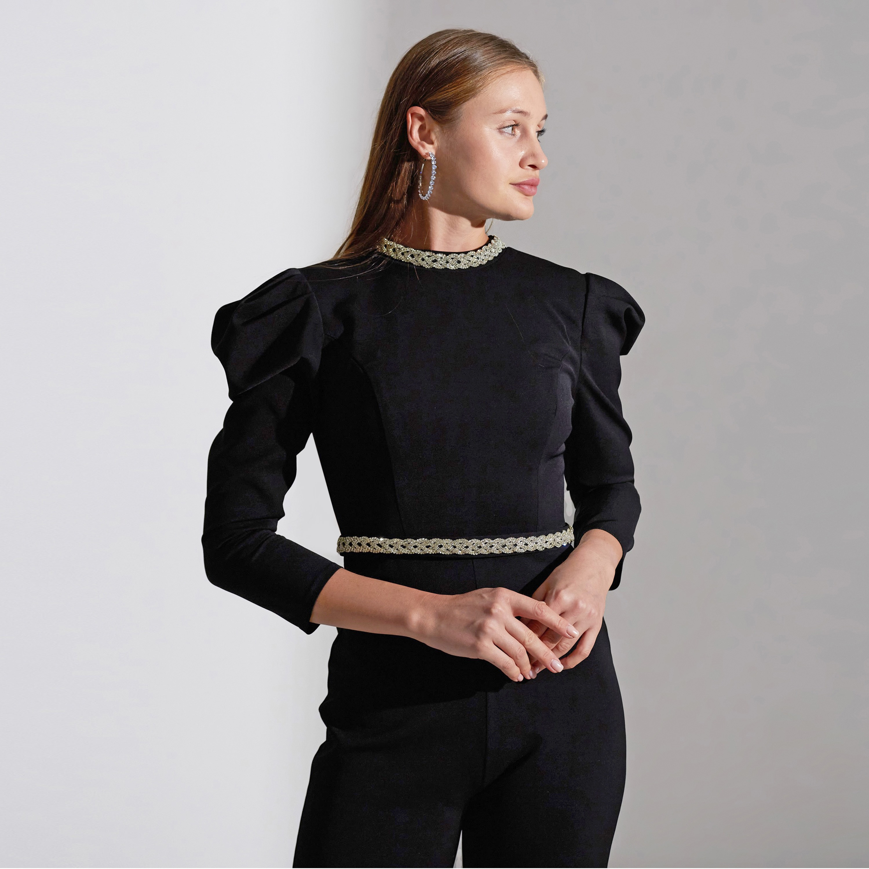 جمبسوت نسائي من أكاديا مزين بالرقبة من الكريب للسهرات-women-clothing-jumpsuits-image-9