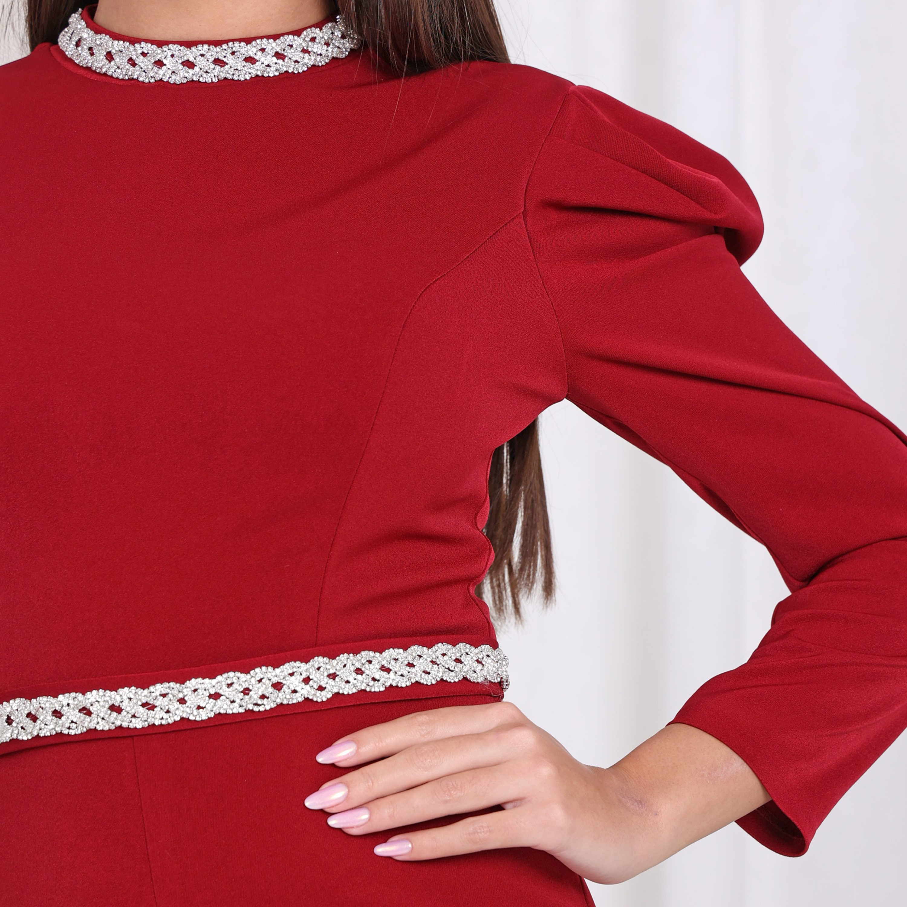 جمبسوت نسائي من أكاديا مزين بالرقبة من الكريب للسهرات-women-clothing-jumpsuits-image-15