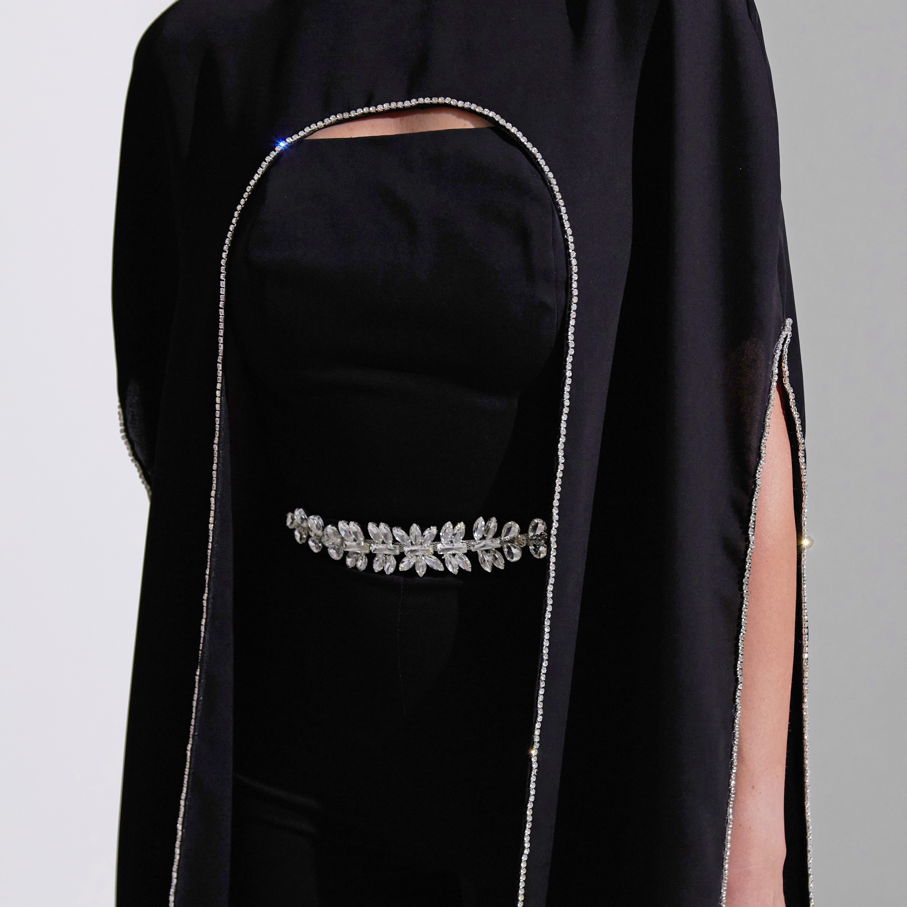 Akadia Crystal Cape Crepe Evening Women's Jumpsuit-women-clothing-jumpsuits-image-19