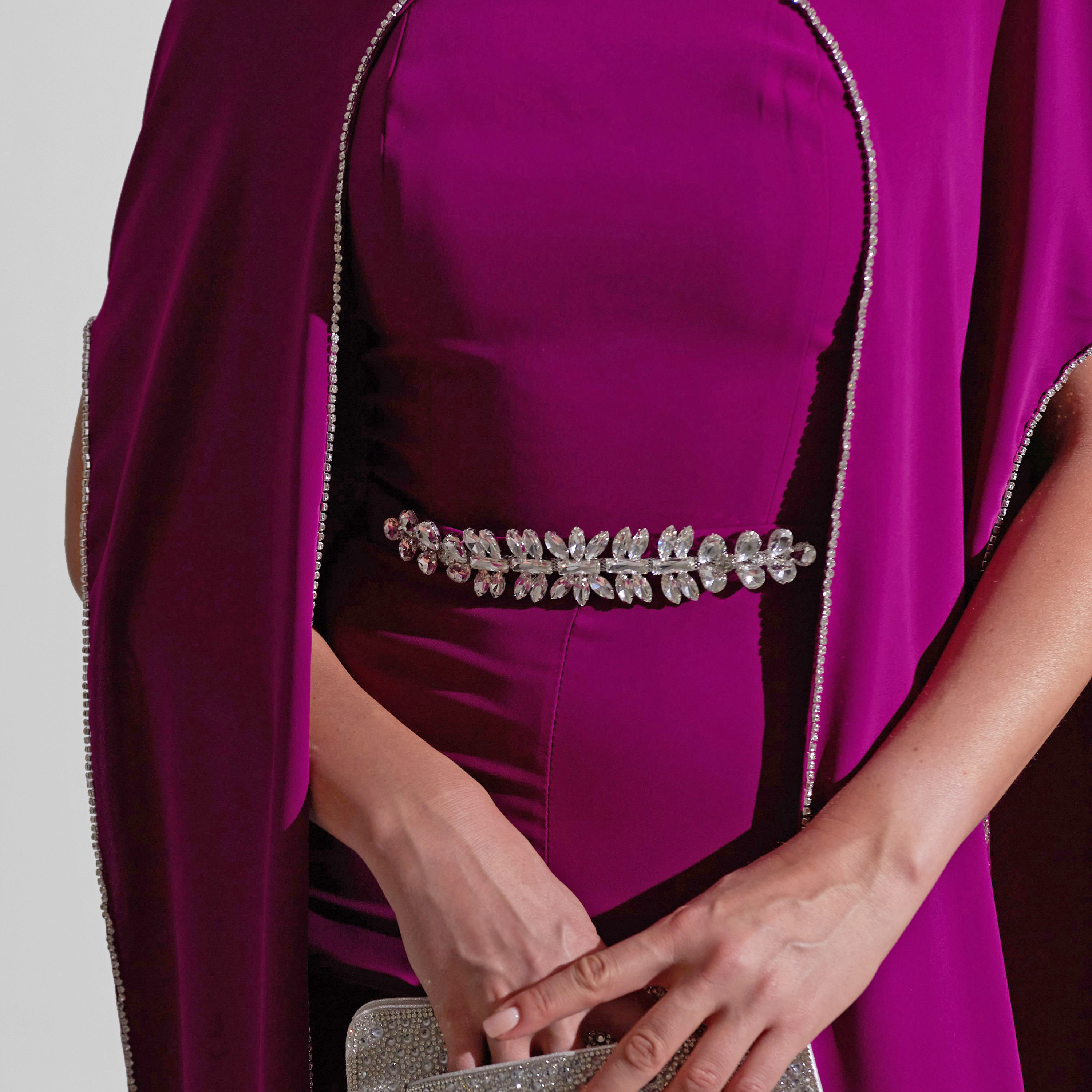 Akadia Crystal Cape Crepe Evening Women's Jumpsuit-women-clothing-jumpsuits-image-24