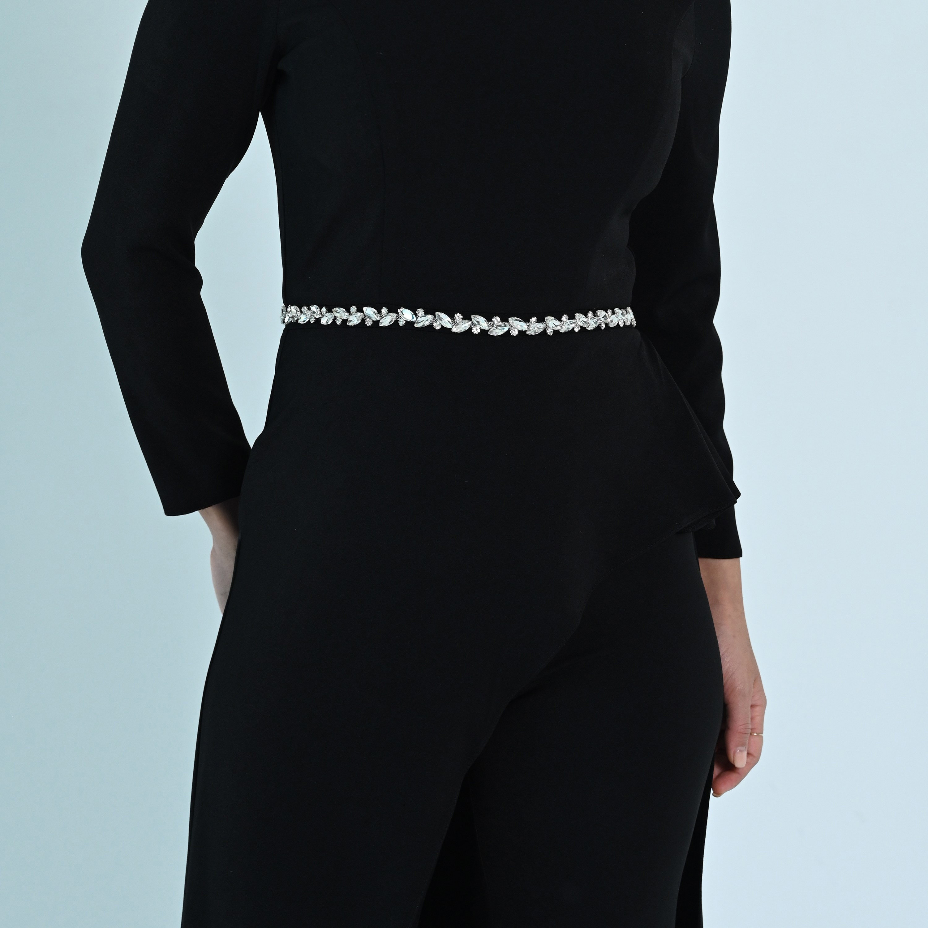 Akadia Crystal Work Crepe Curved Evening Women's Jumpsuit-women-clothing-jumpsuits-image-11
