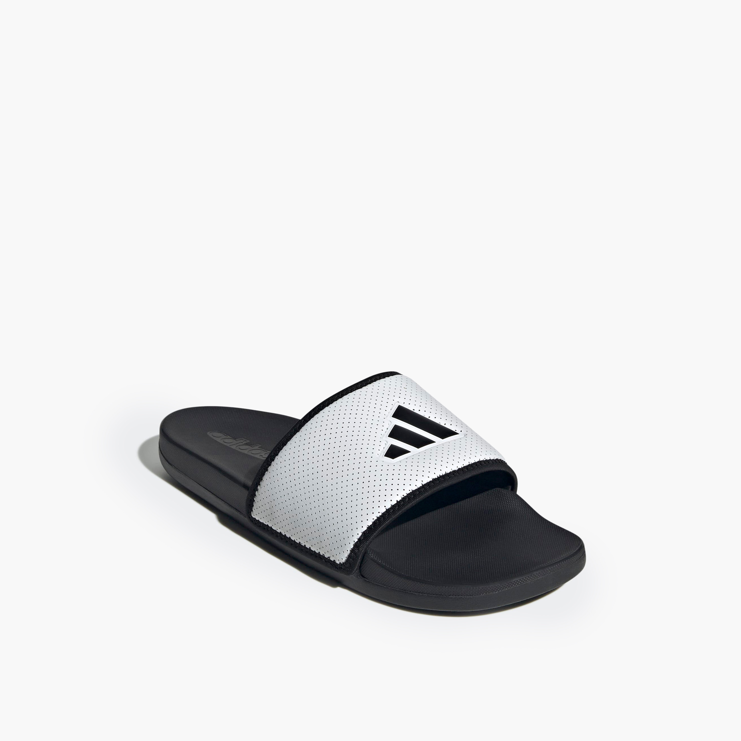 Adidas Men ADILETTE COMFORT Perforated Slides-men-shoes-flipflopsandslides-image-1