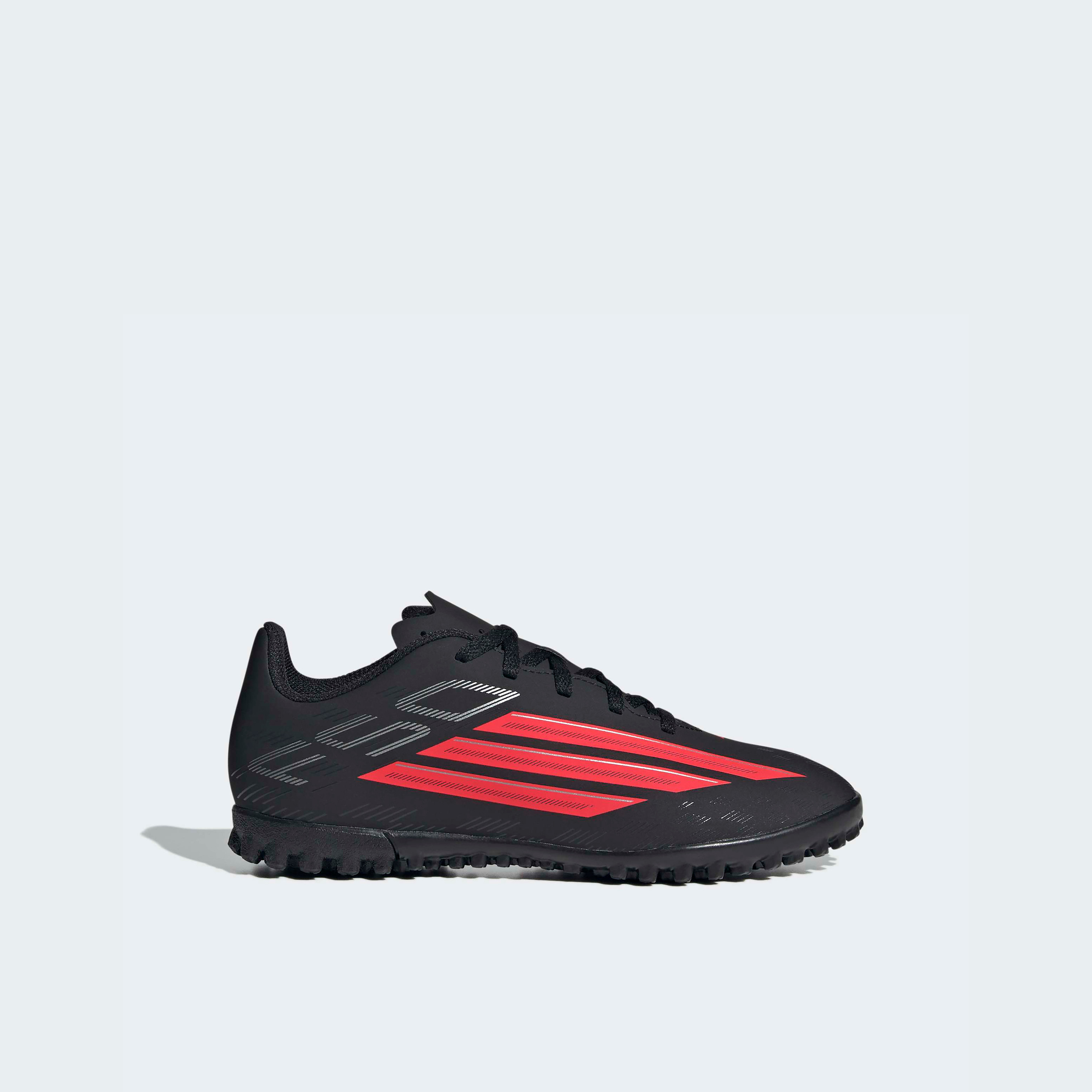 حذاء كرة قدم للعشب الصناعي إف50 كلوب تي إف برباط للأولاد من أديداس-sports-boys-shoes-image-2